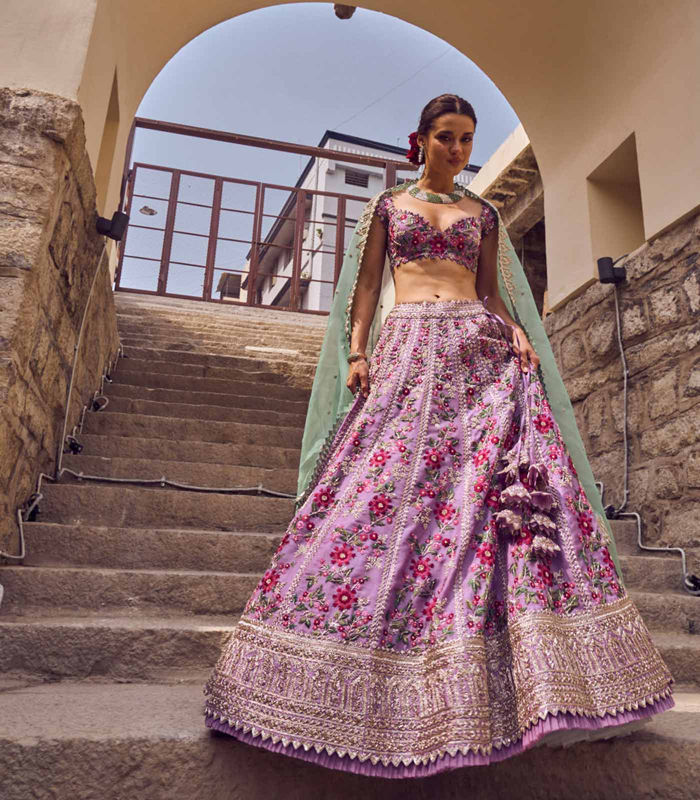 MEADOW LEHENGA SET