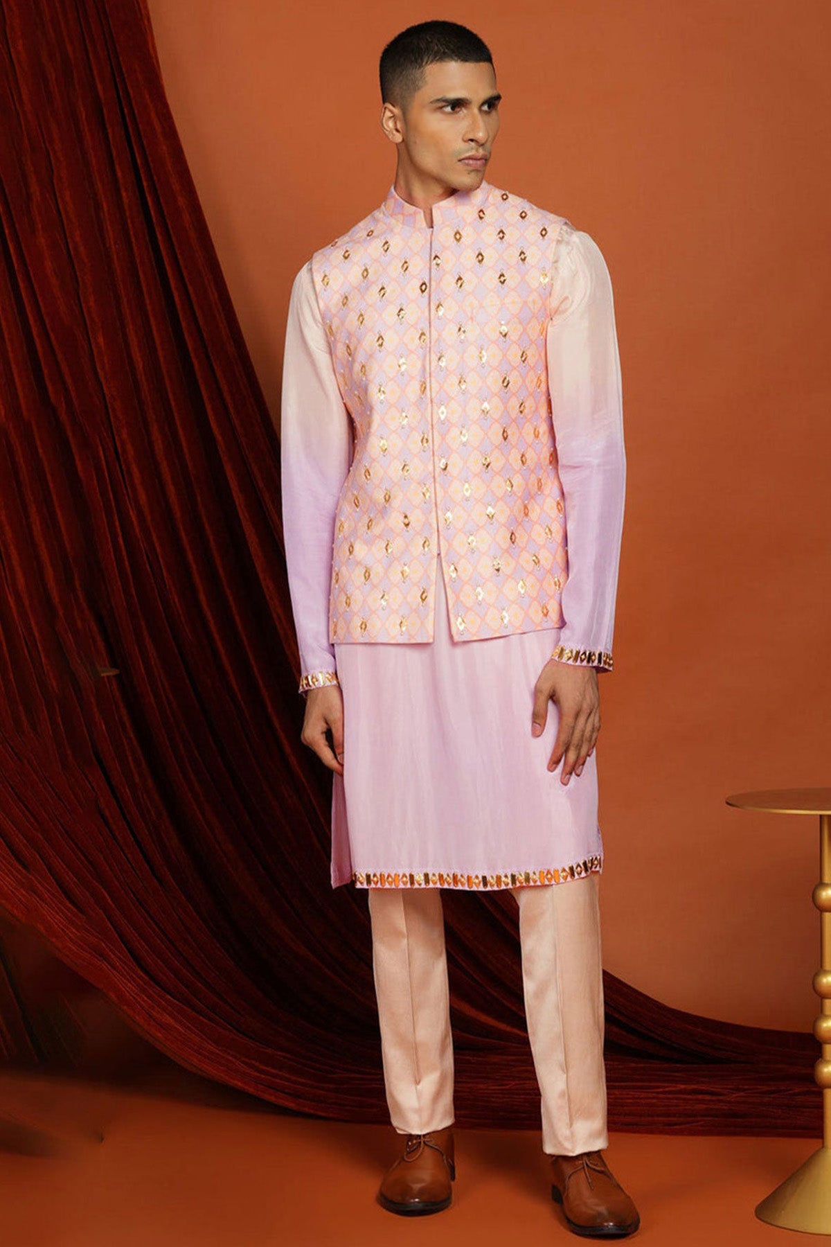 Cole - vest jacket set