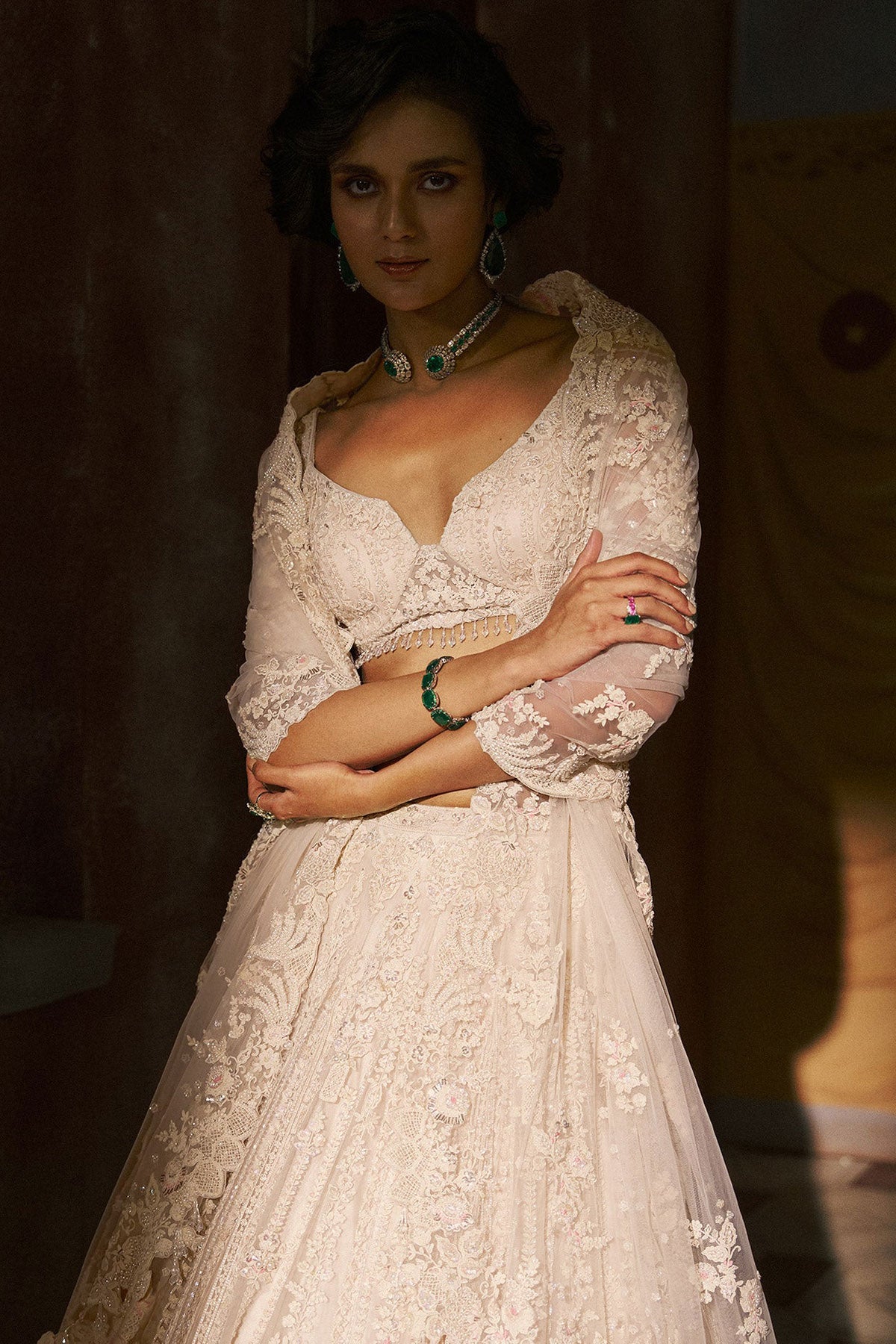 Alabloom Cocktail Lehenga