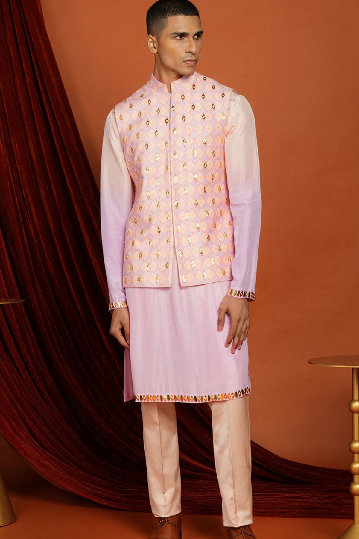 Cole - vest jacket set