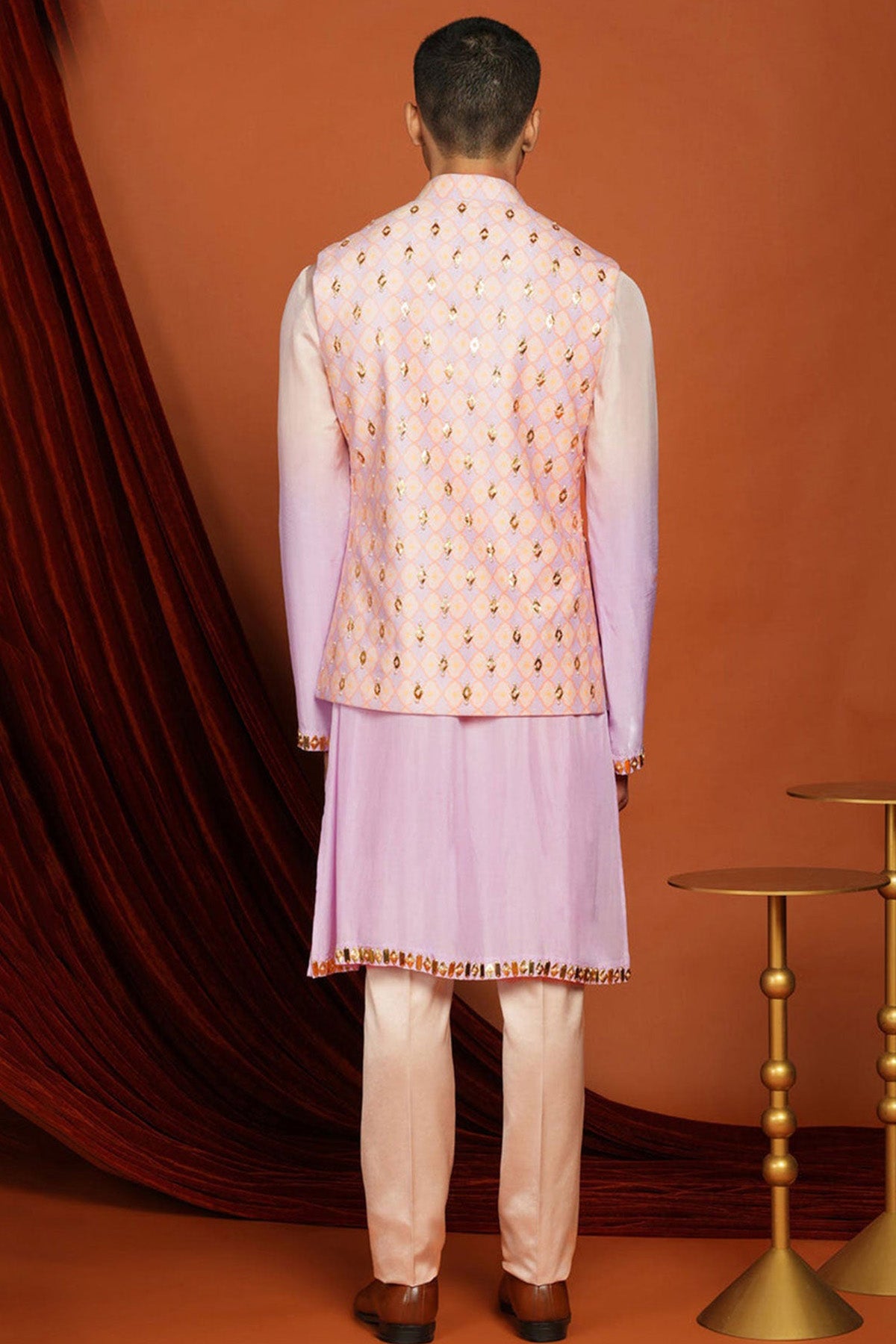 Cole - vest jacket set