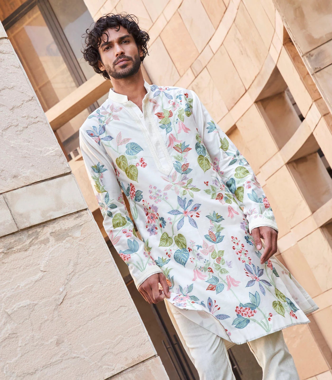 TROPICAL FLORA KURTA