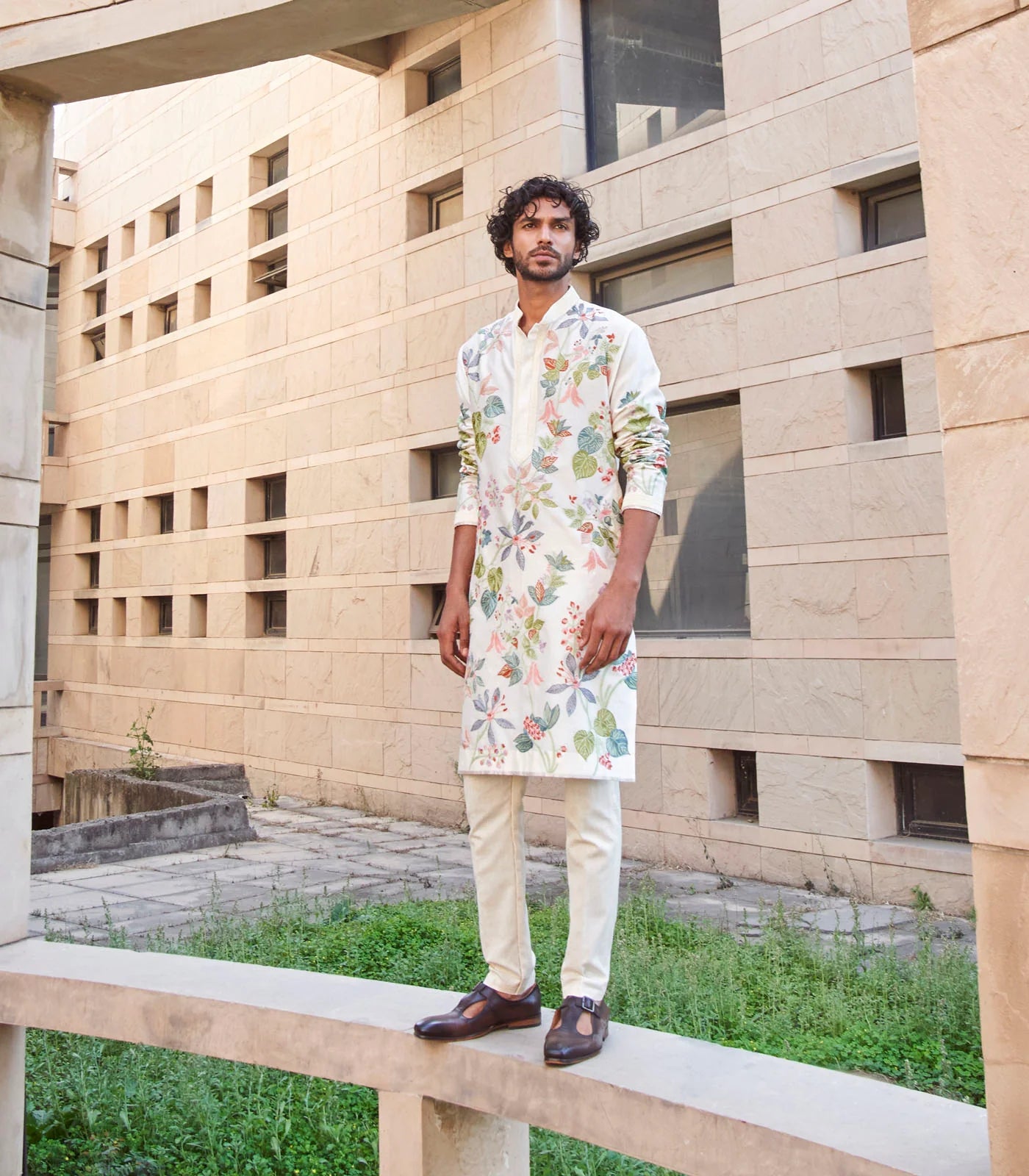 TROPICAL FLORA KURTA