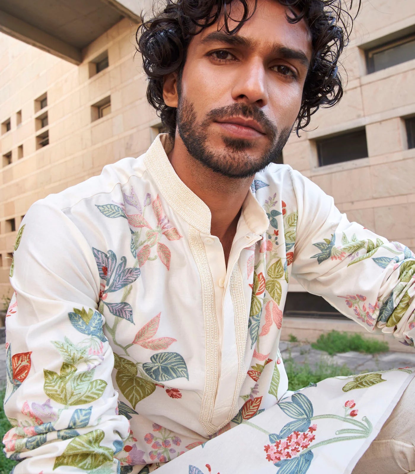 TROPICAL FLORA KURTA