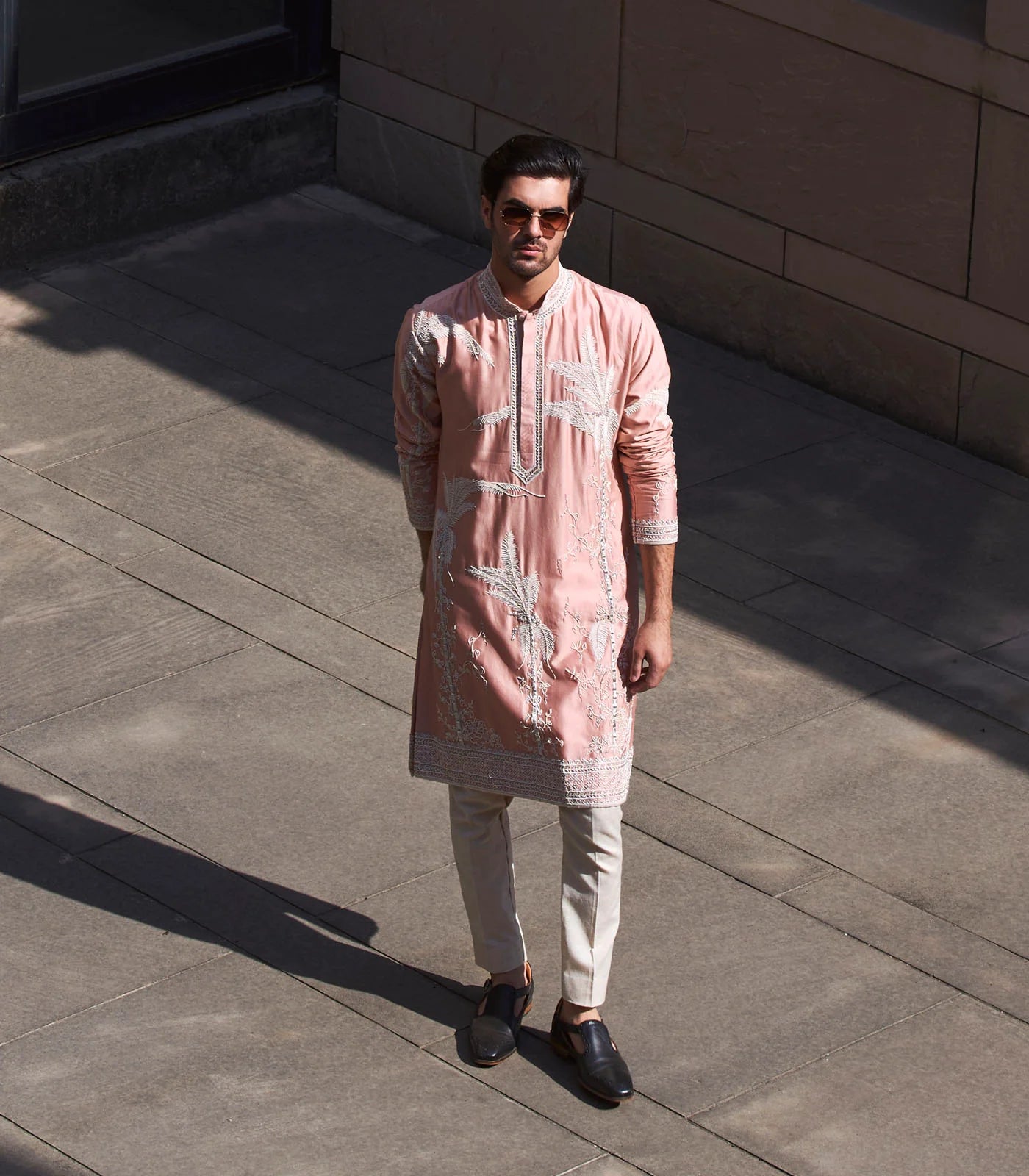 BOTTLE PALM TREE KURTA