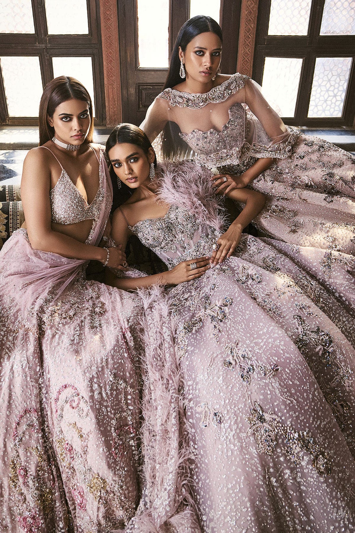 "Shyna" Cocktail Lehenga Set