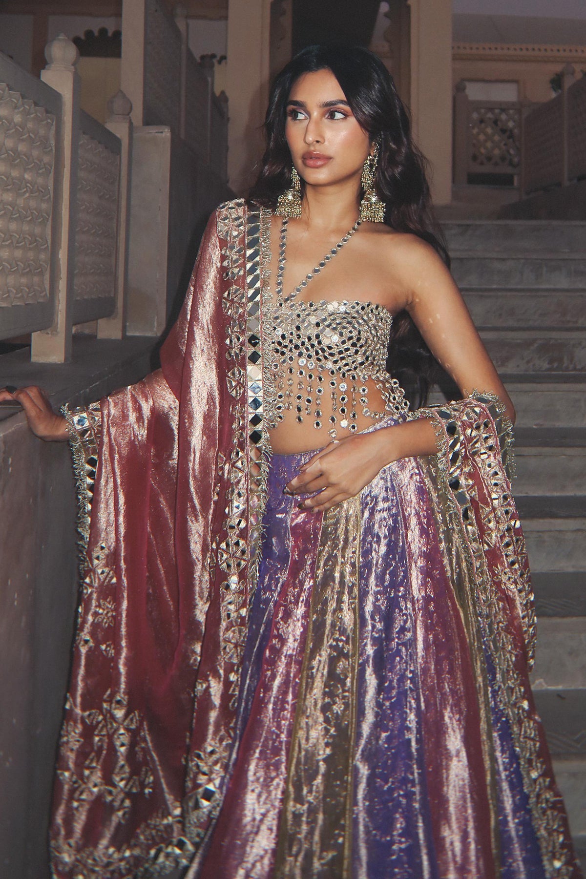 Alavia in Rangratna Lehenga Set
