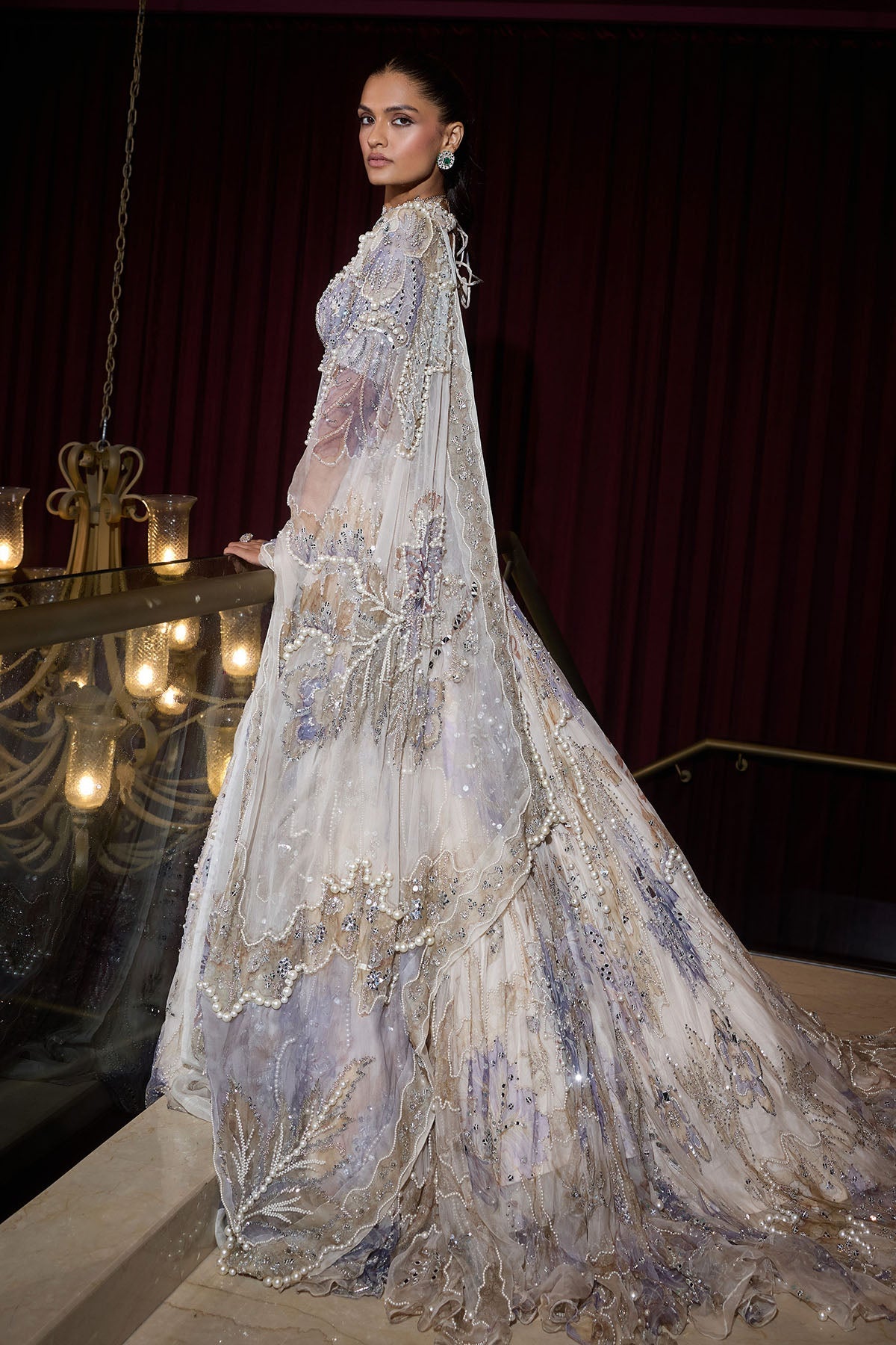 Tara Sutaria in Zeenat lehenga