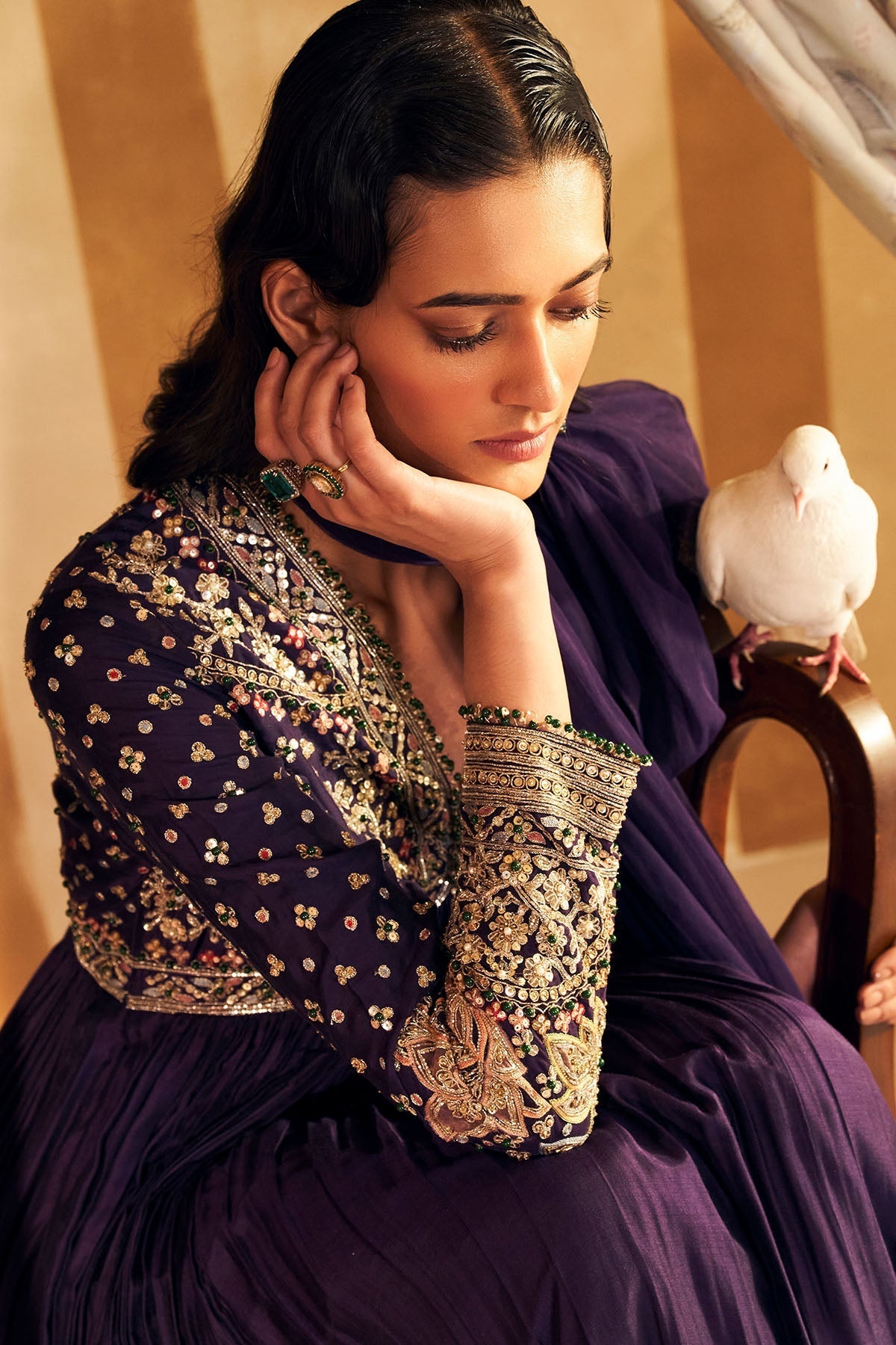 Fanon Anarkali Set - Ready To Ship