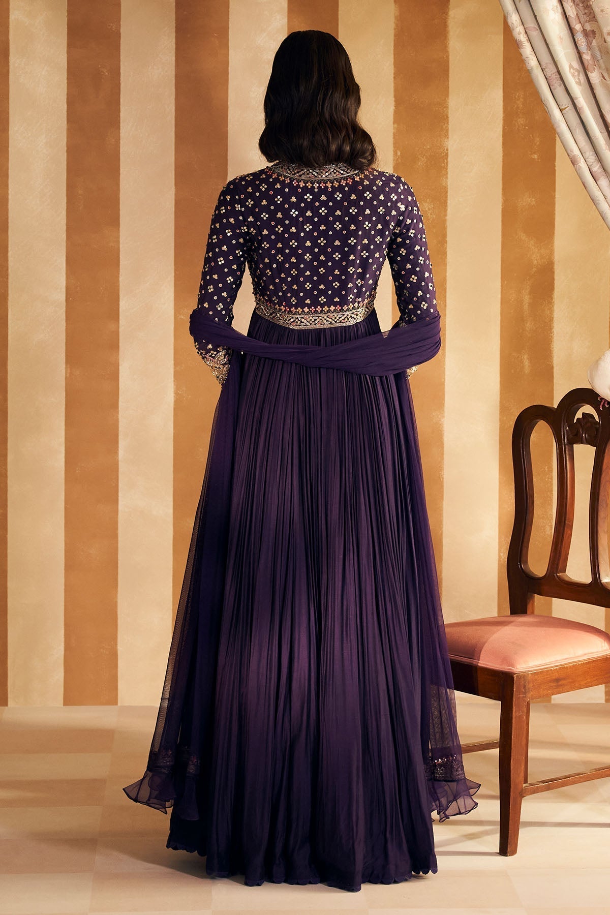 Fanon Anarkali Set - Ready To Ship