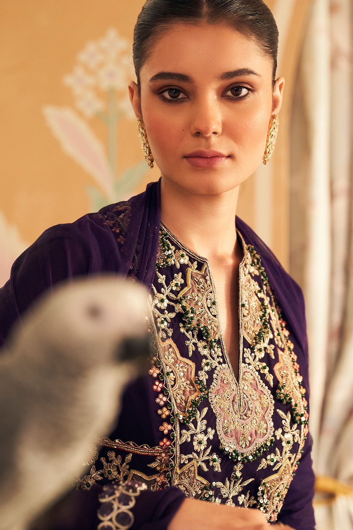 Banafsha Anarkali Set - Ready To Ship