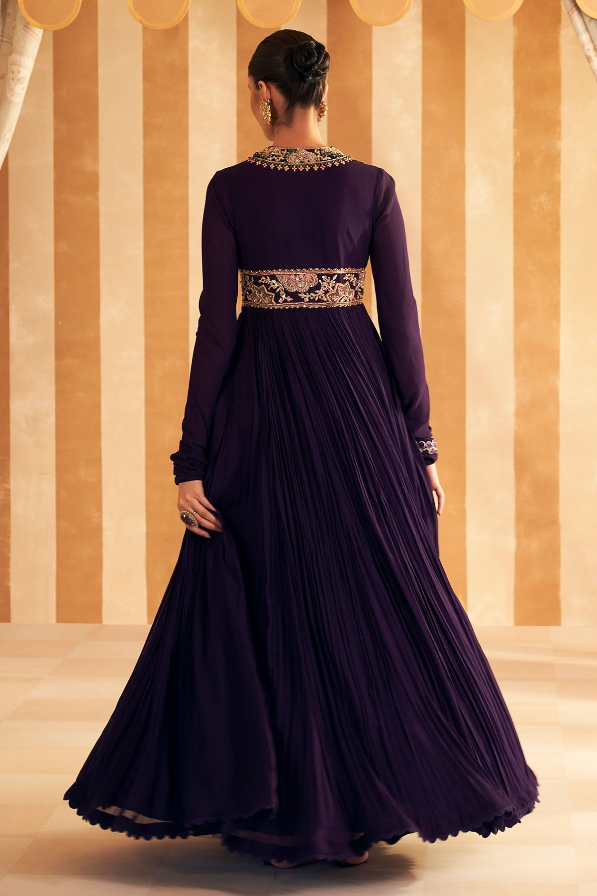 Banafsha Anarkali Set - Ready To Ship