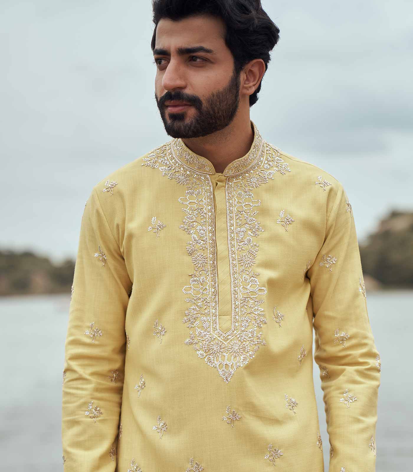 ZARDOZI EMB KURTA SET