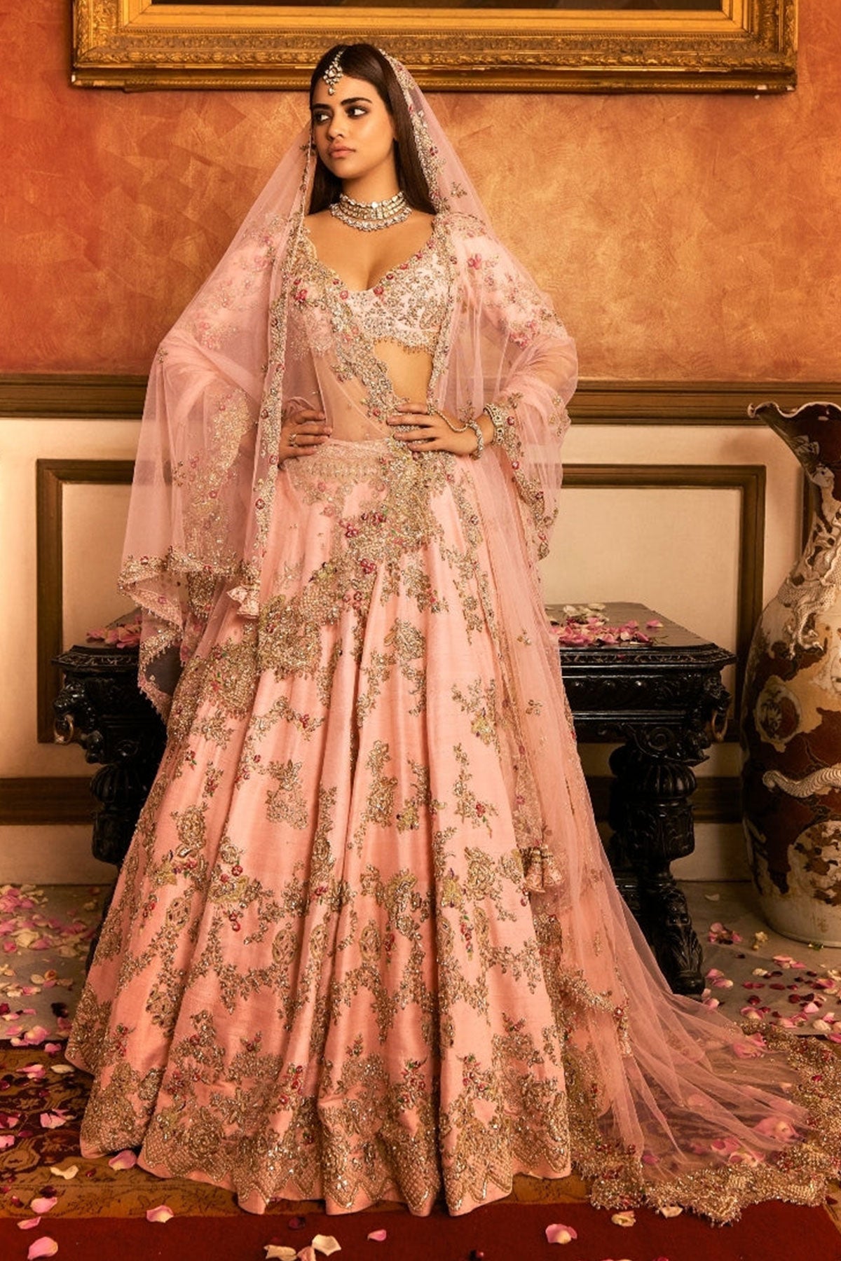 "Atalia" Bridal Lehenga set