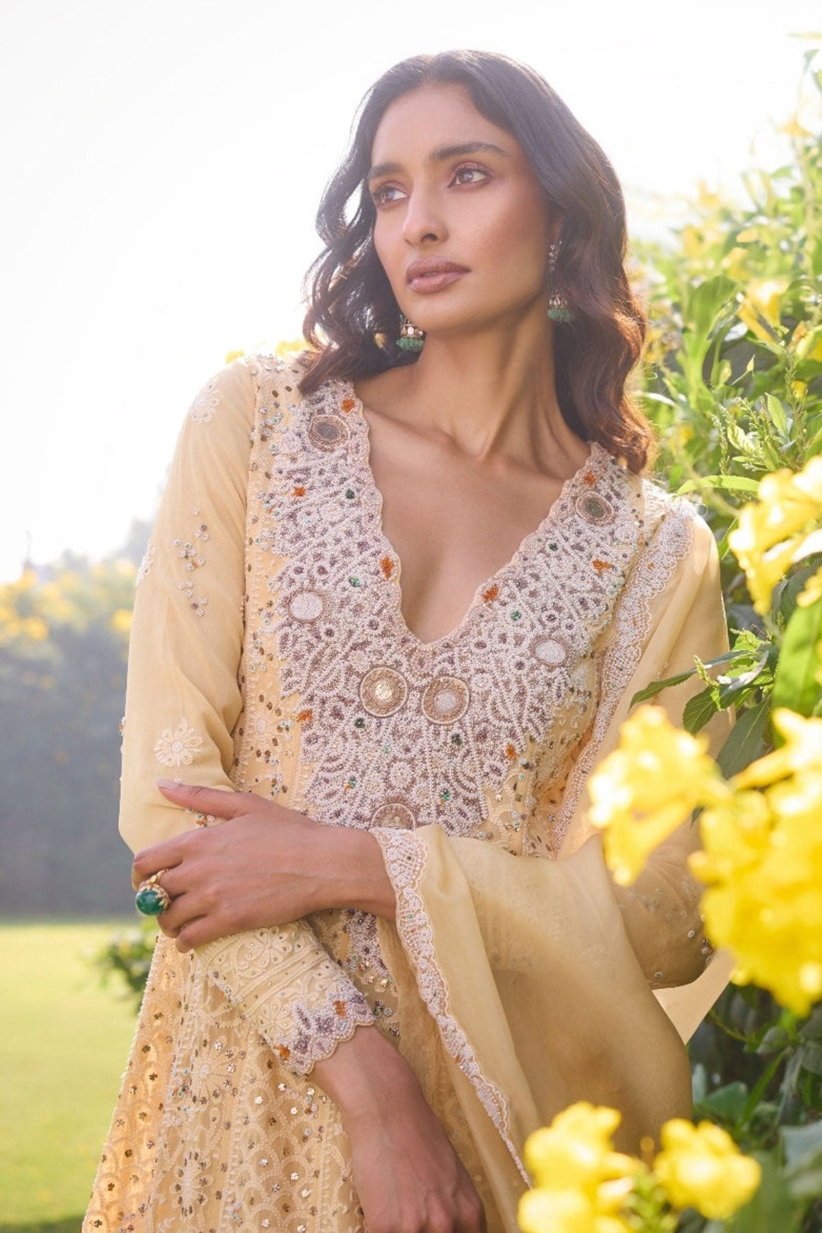 "Amethyst" Kalidar Kurta Set