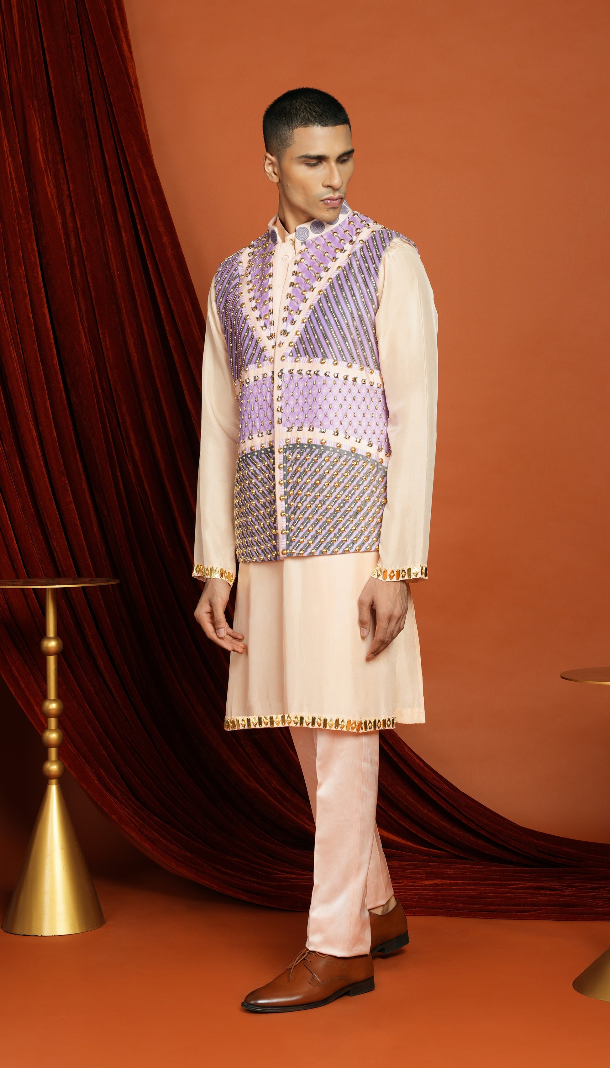 JUDE - vest jacket set