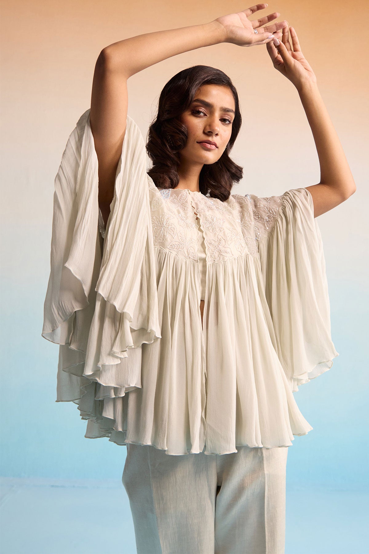 Ilya Chiffon Coord Set