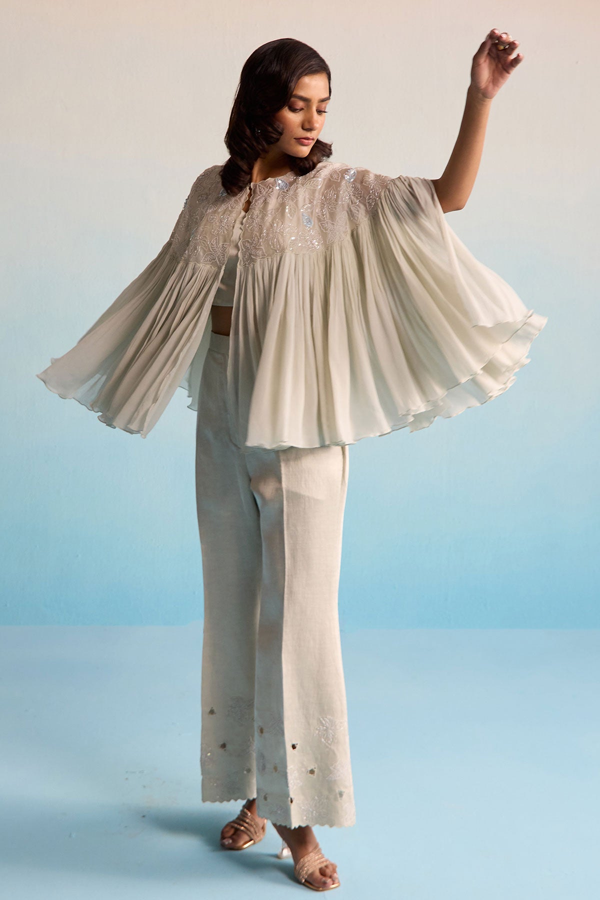 Ilya Chiffon Coord Set