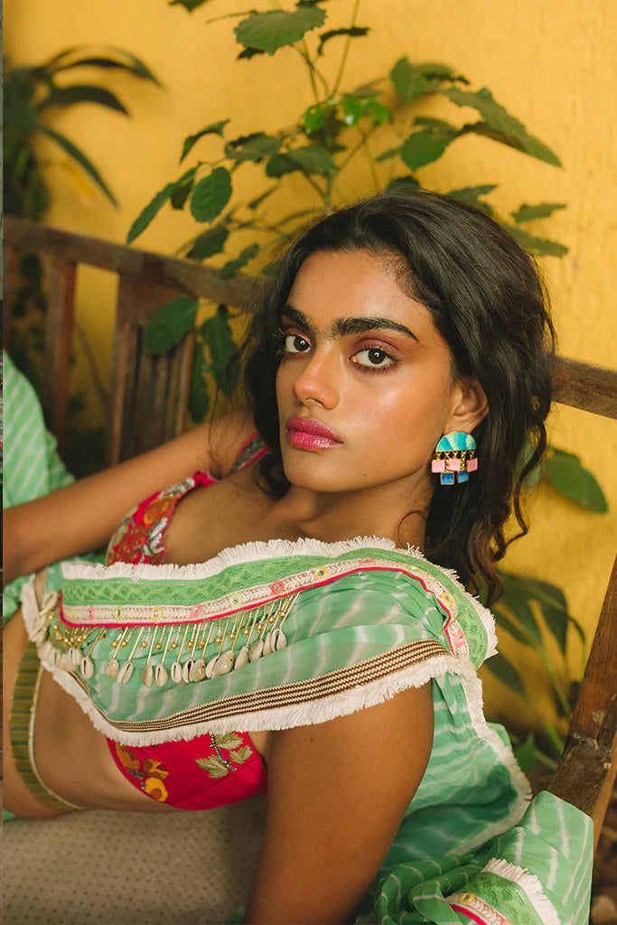 A LOT OF COTTON CANDY SARI