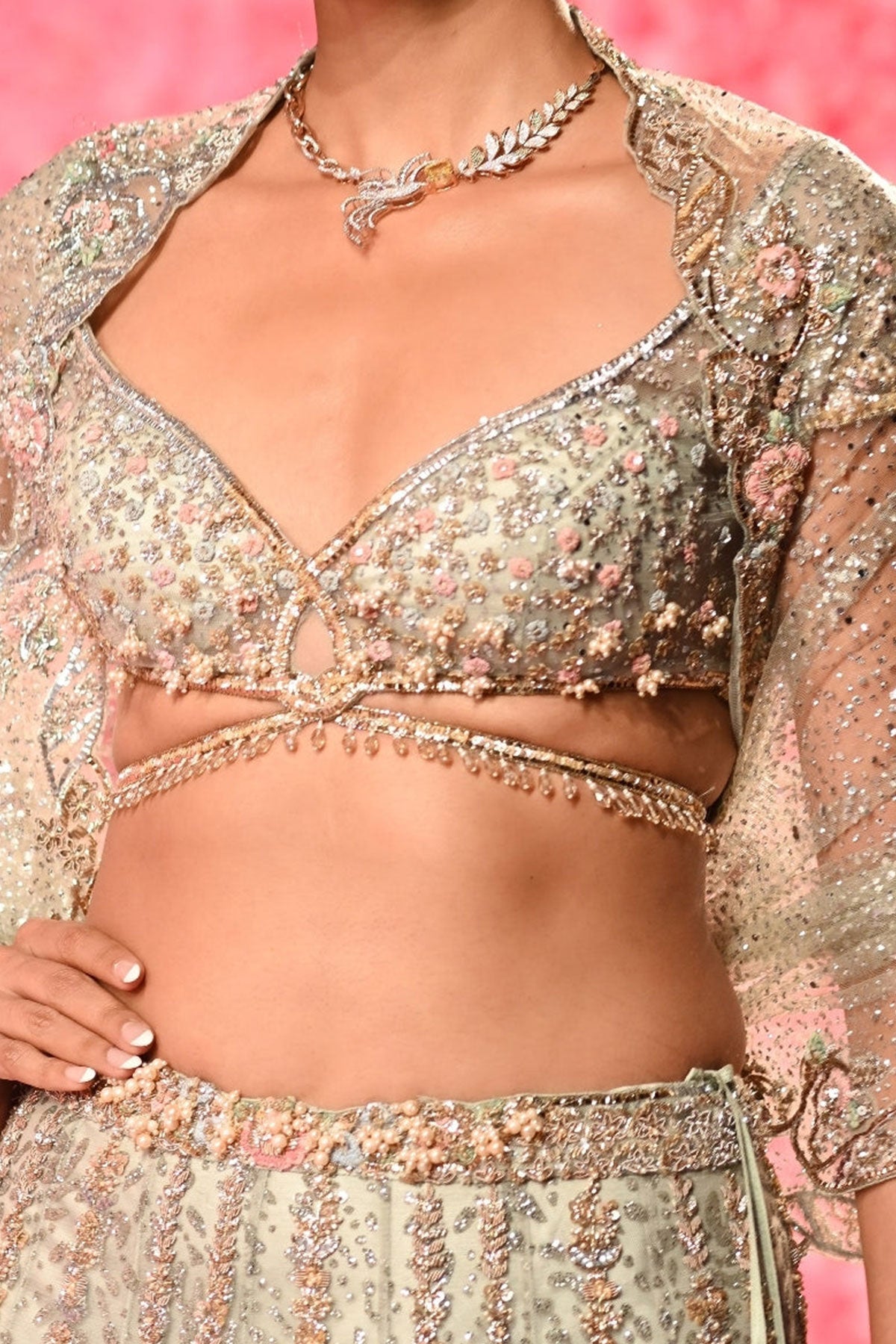 "Sophia" Cocktail Lehenga