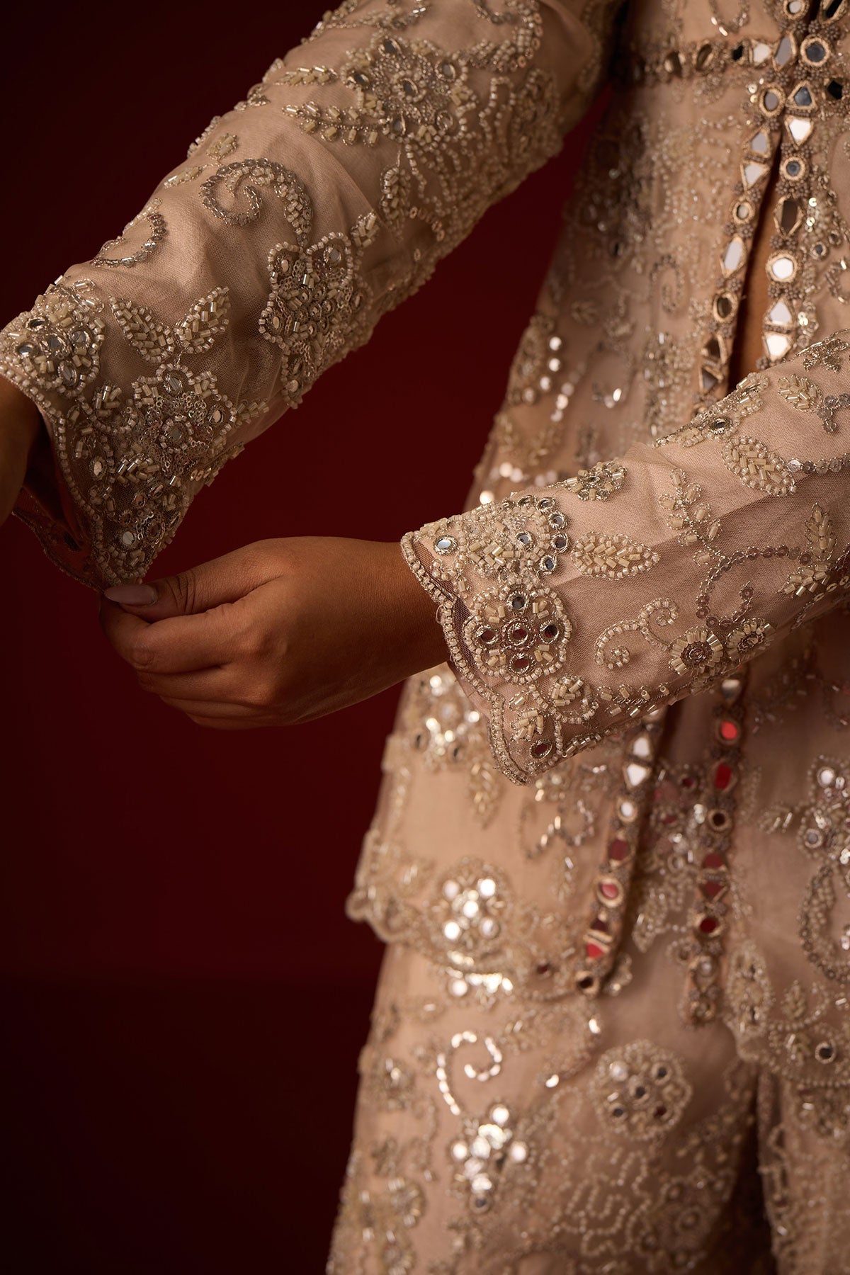 Peplum Blazer and Shararas