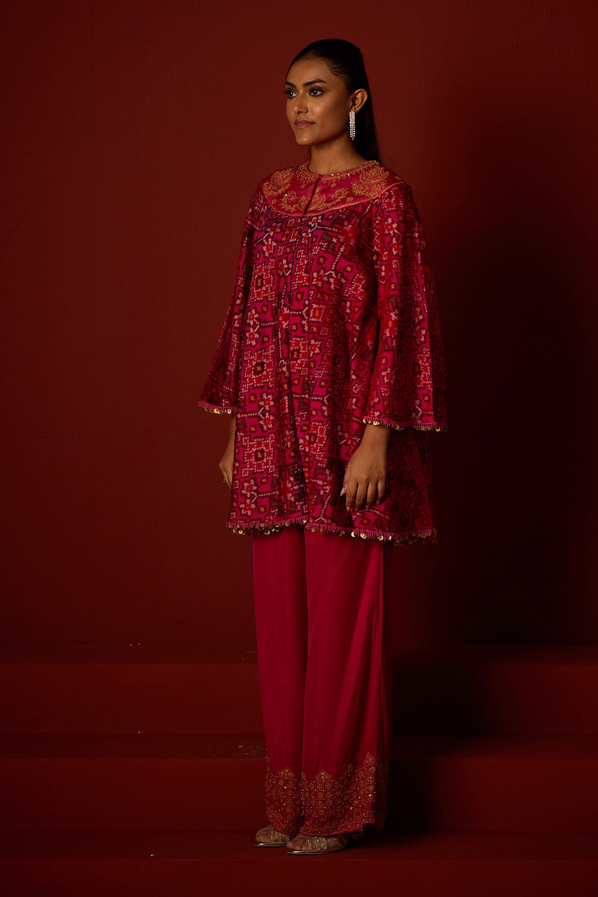 Marodiwork Anarkali Tunic and Marodiwork Palazzos