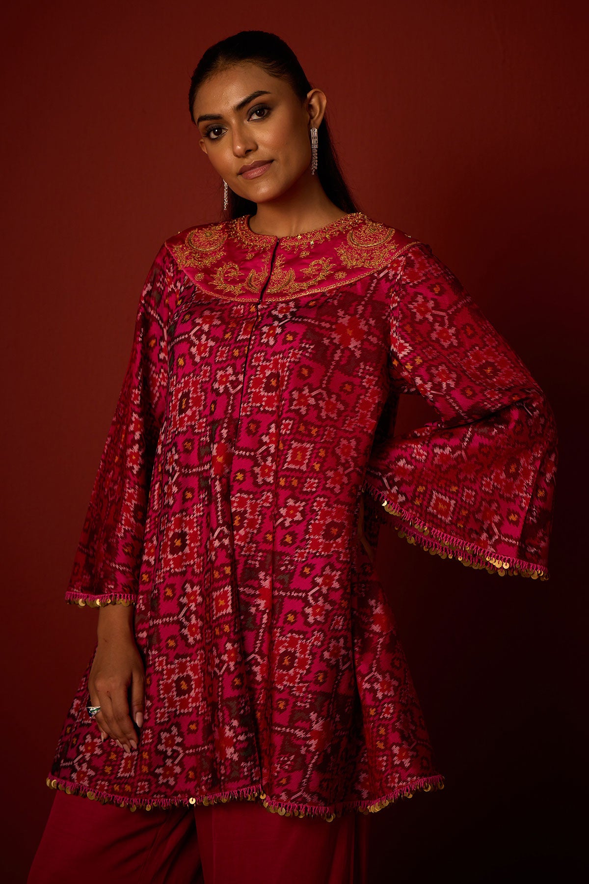 Marodiwork Anarkali Tunic and Marodiwork Palazzos