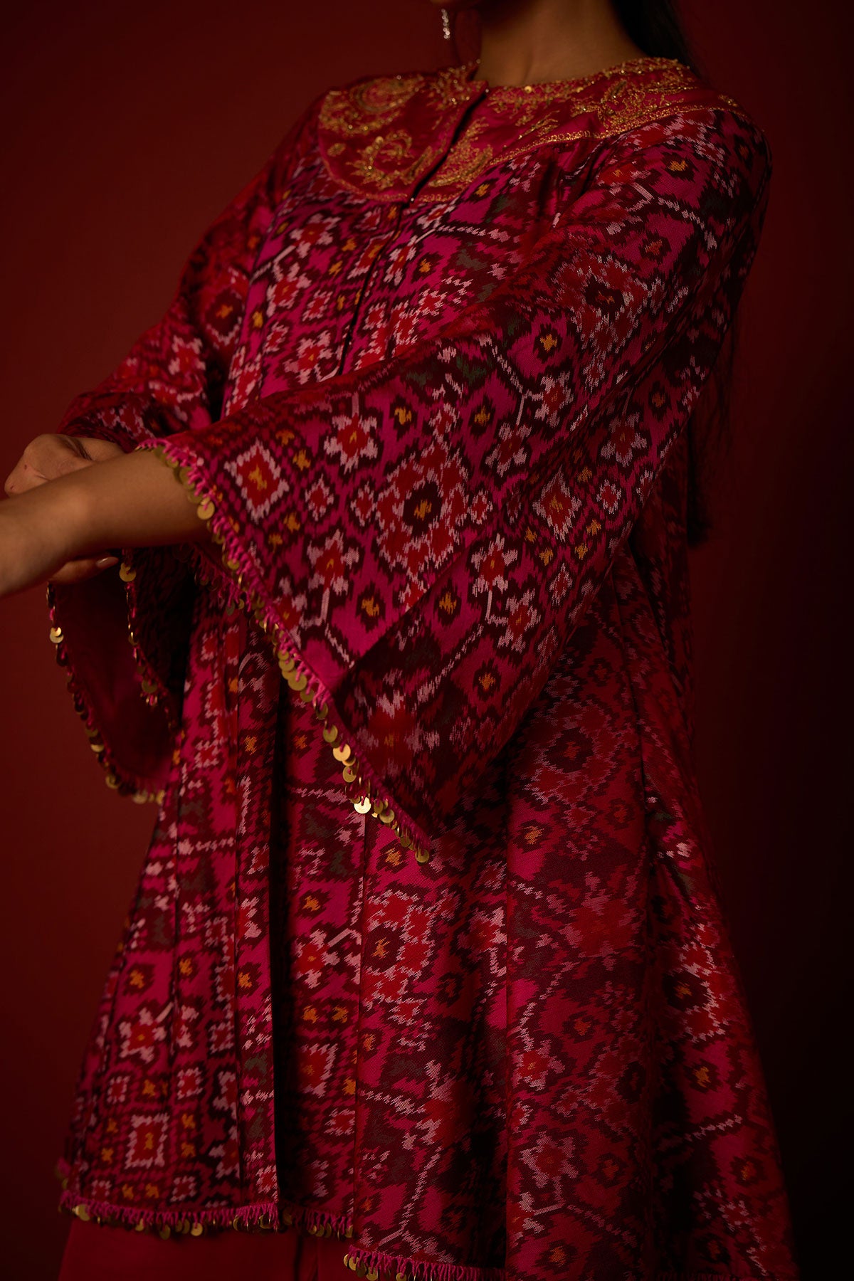 Marodiwork Anarkali Tunic and Marodiwork Palazzos