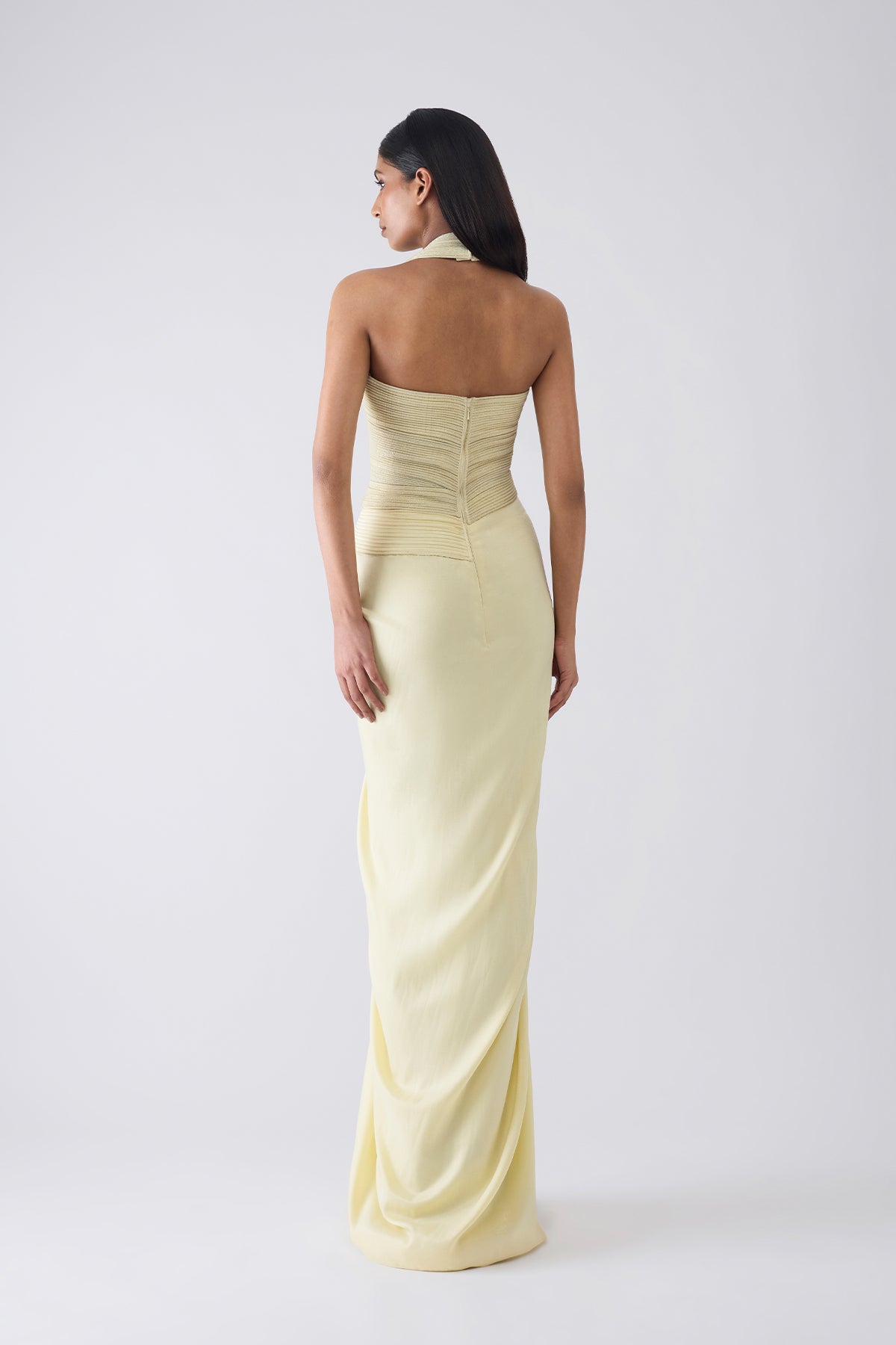 Metallic Moulded Gown