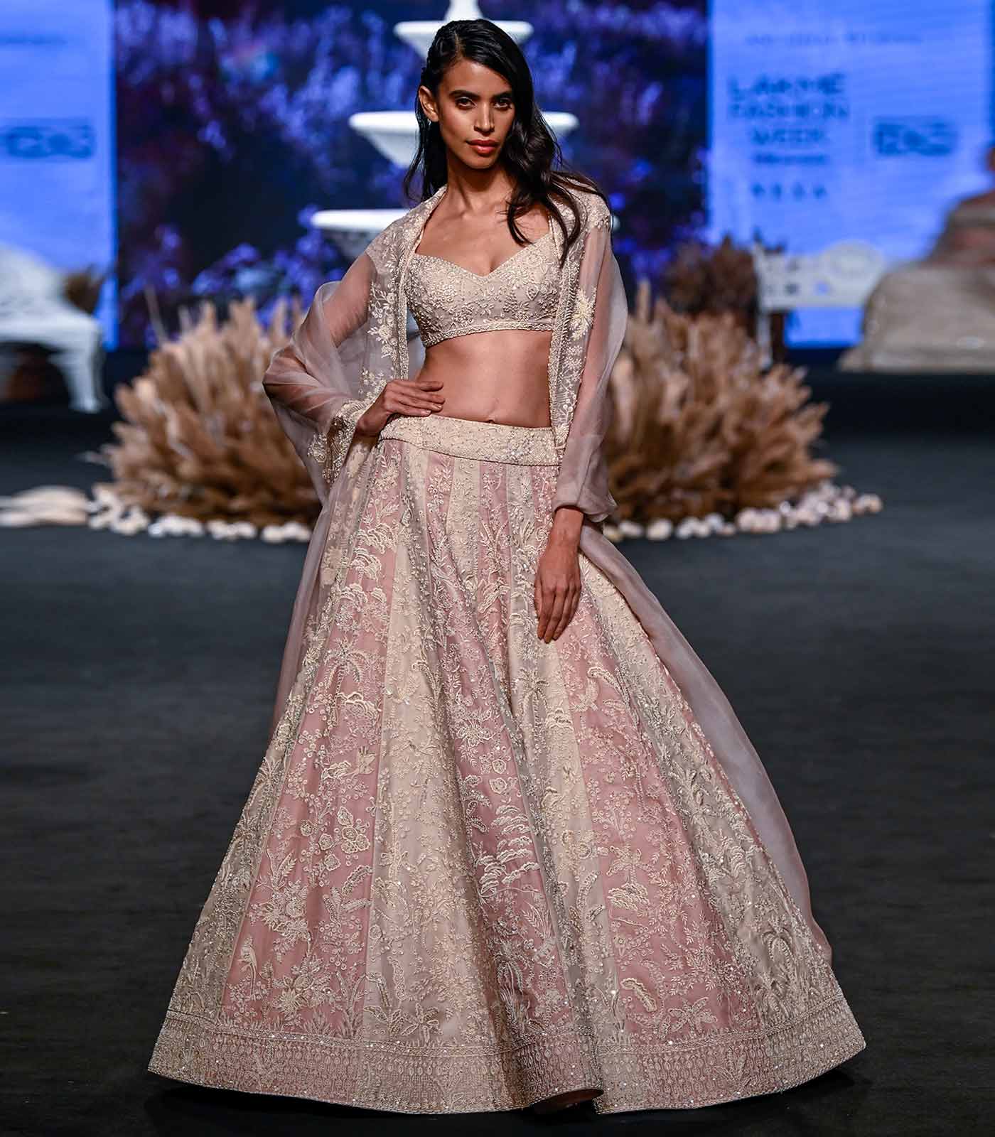 TWO TONE LEHENGA