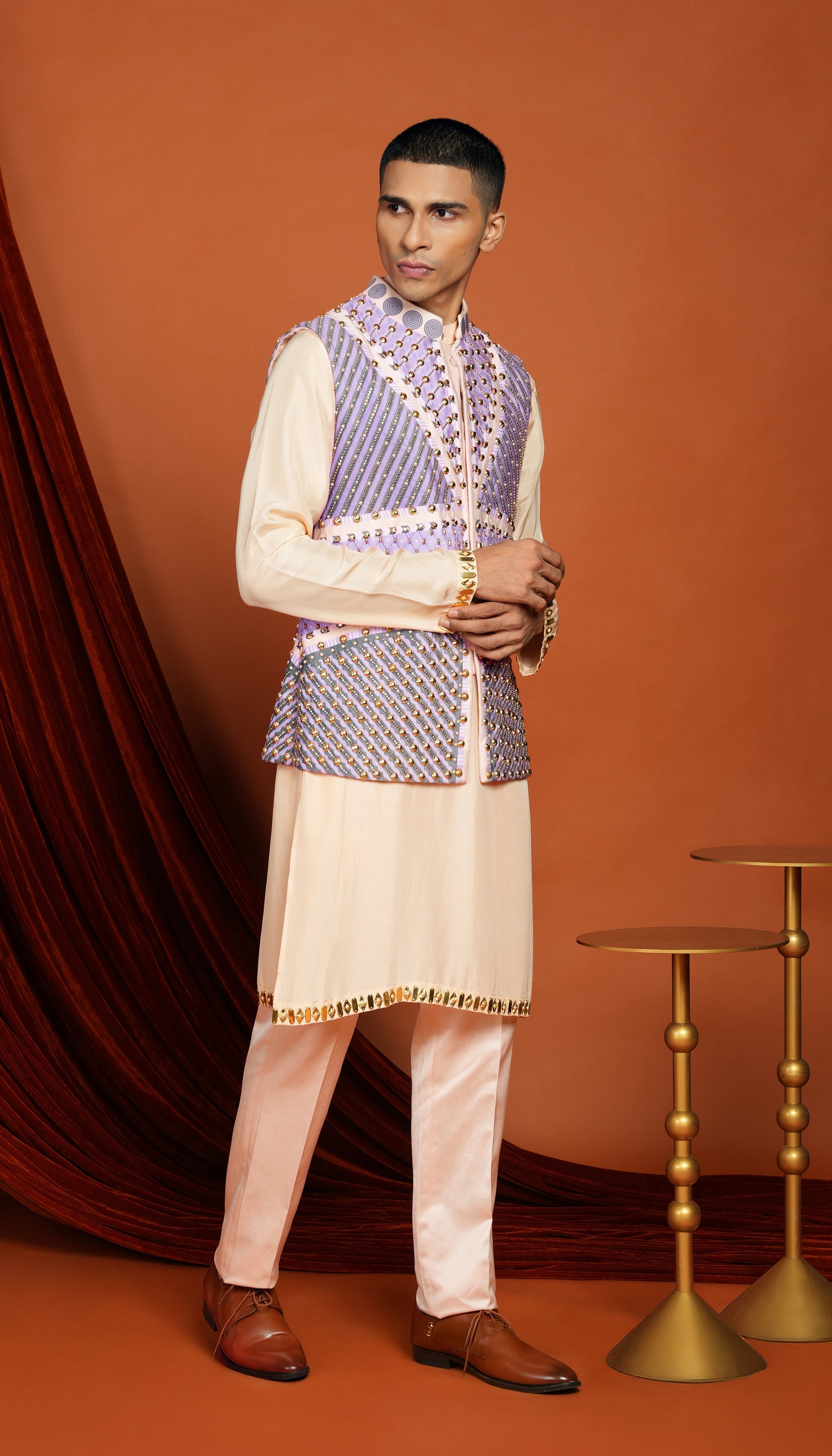 JUDE - vest jacket set