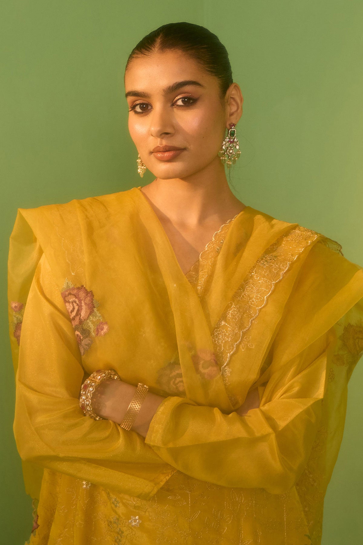 Althea Mustard Suit Set