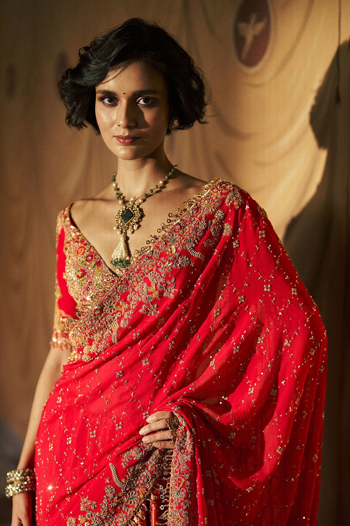 Roumira Lehenga Saree