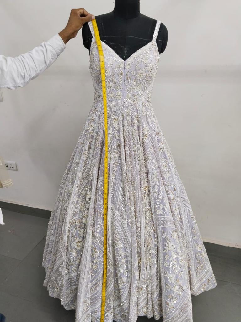 Mauve Pearl Gown - Ready to Ship