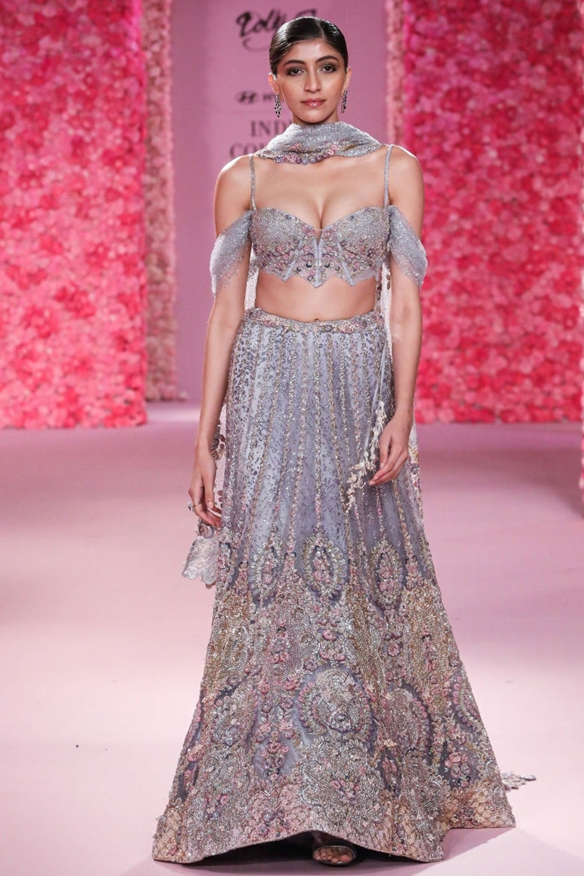 "Charlotte" Cocktail Lehenga