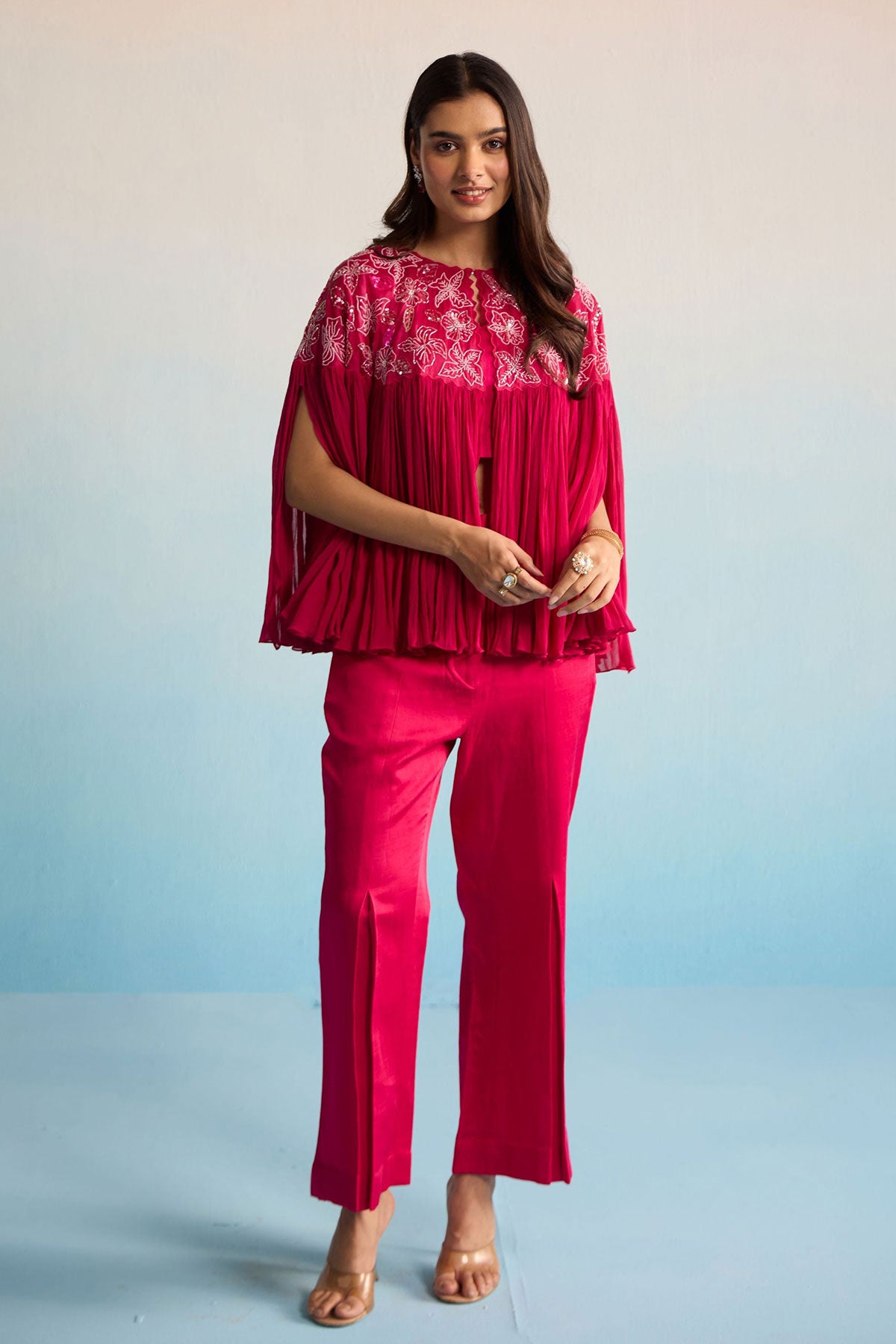 Laleh Chiffon Coord Set