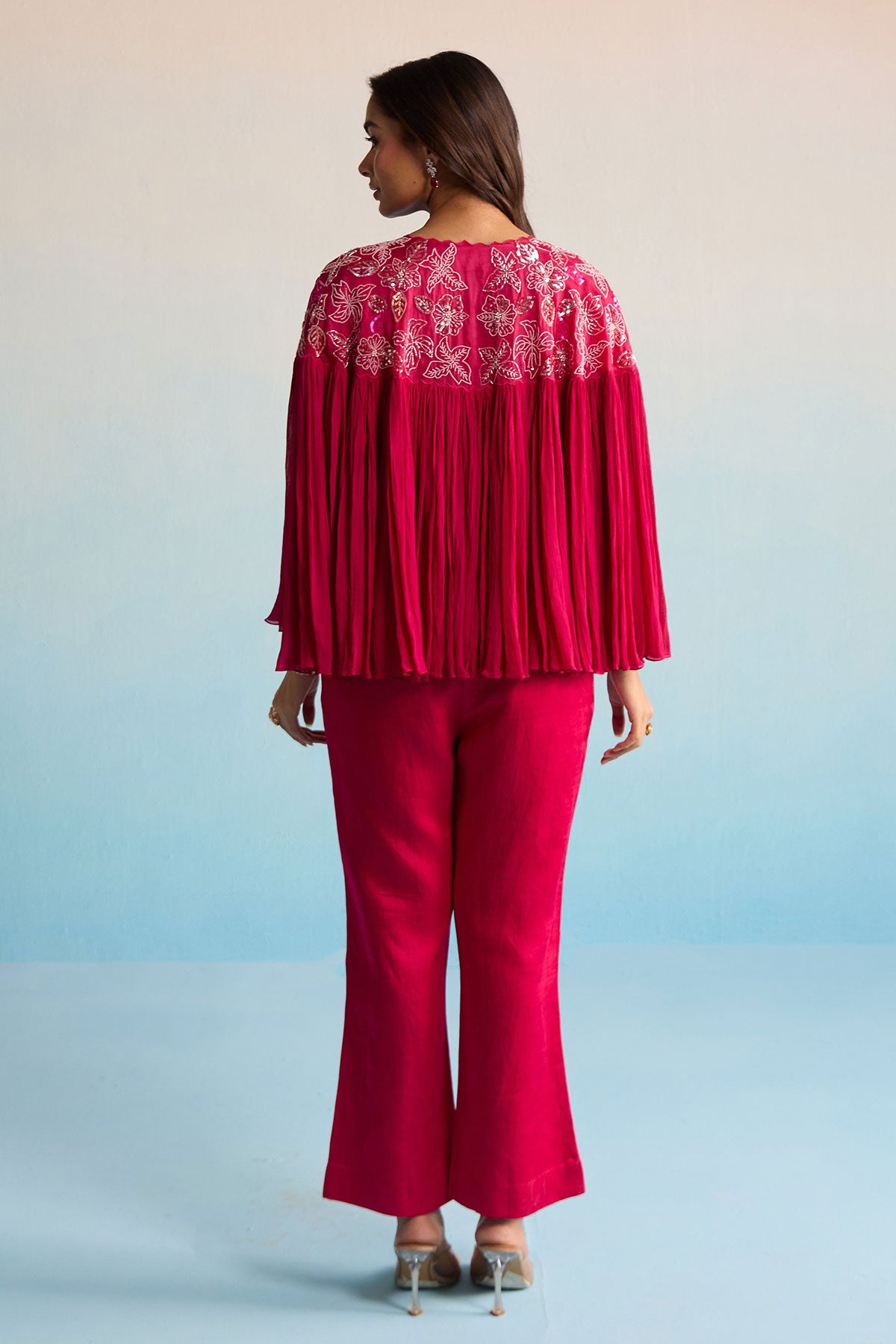 Laleh Chiffon Coord Set