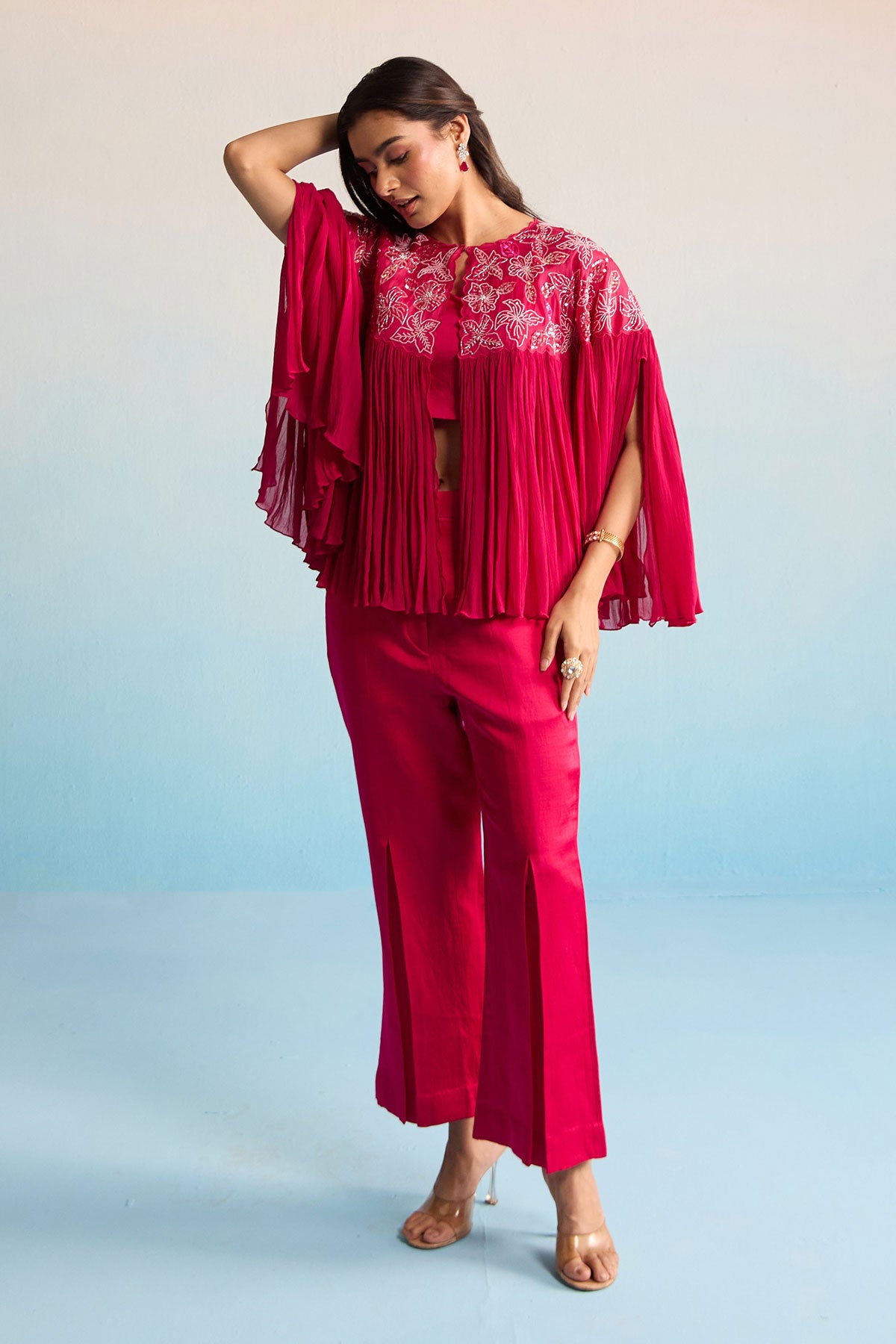 Laleh Chiffon Coord Set