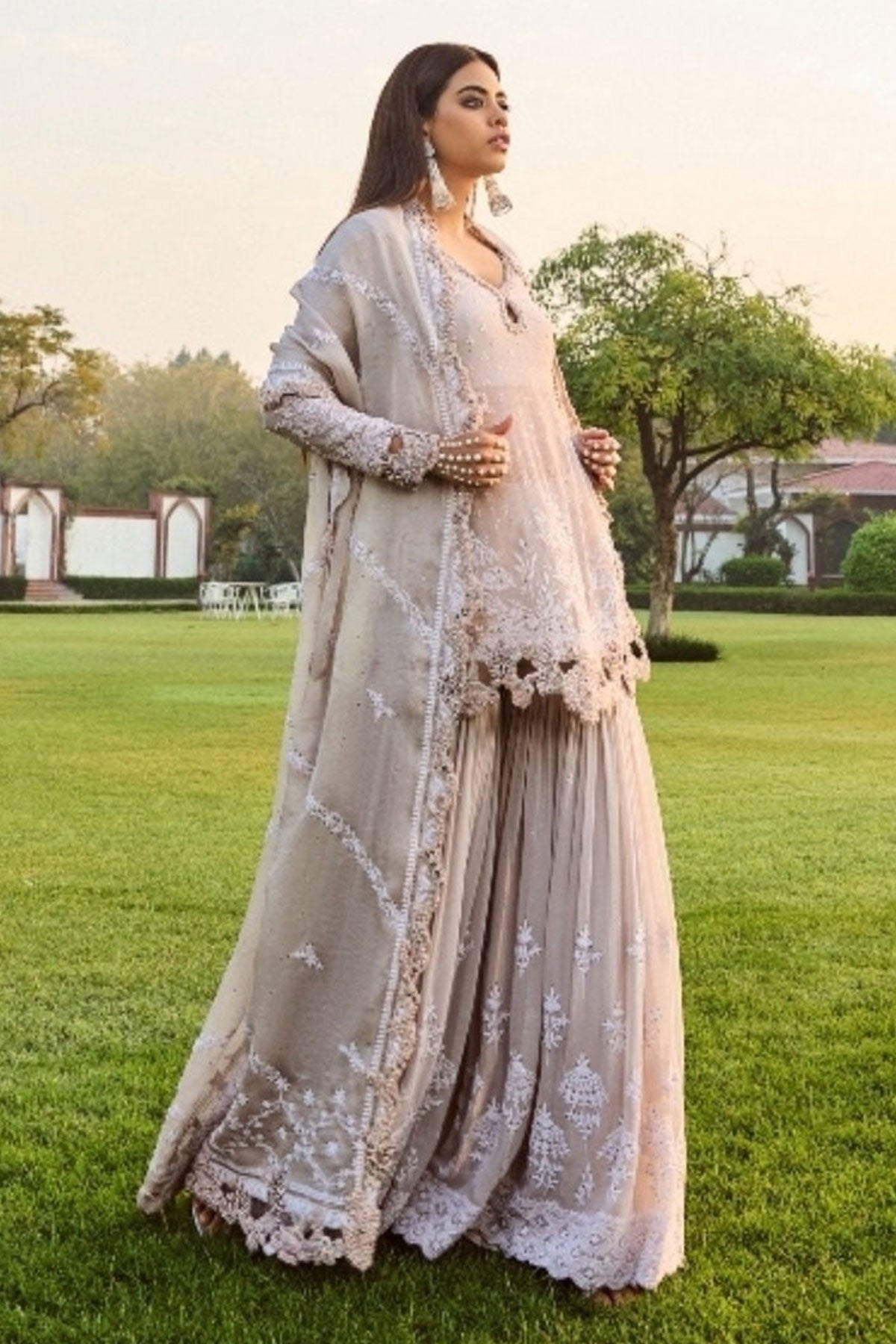 "Jazz" Kurta And Sharara Set