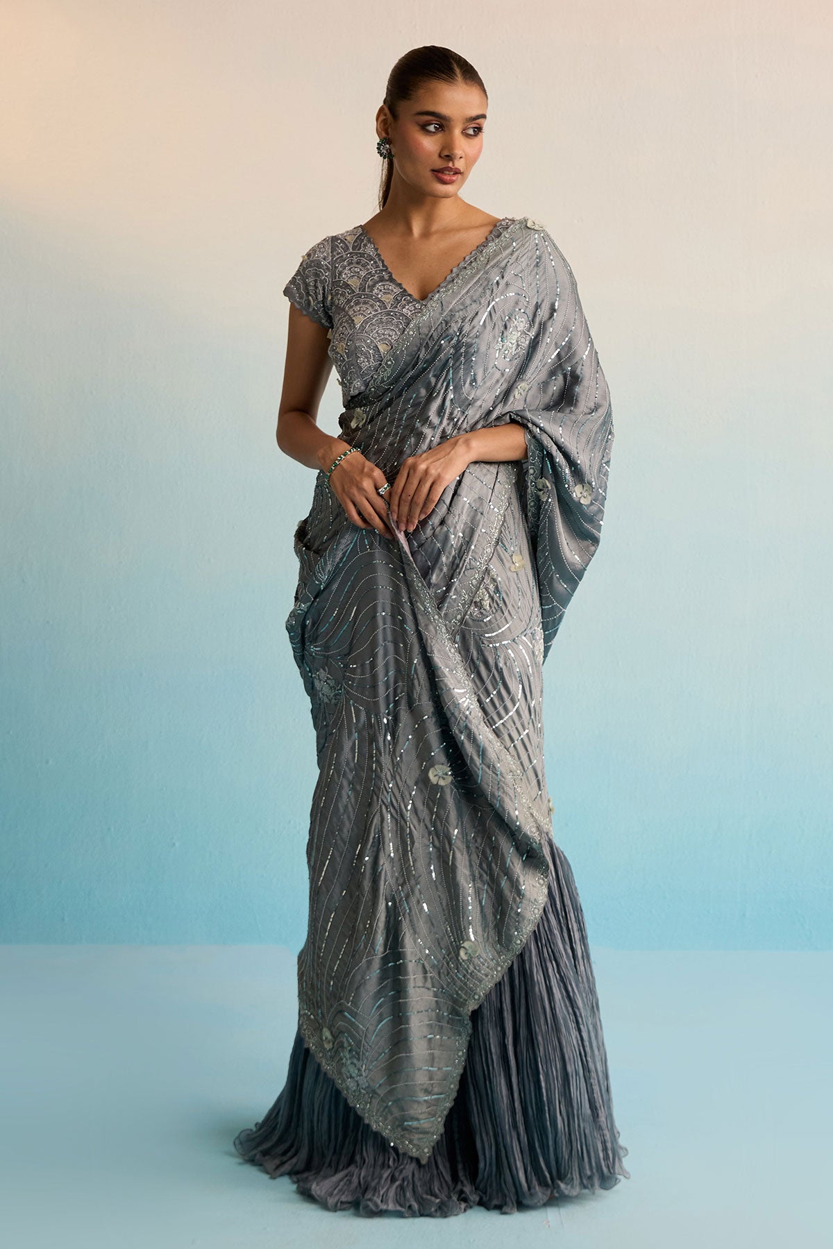 Leelah Draped Saree