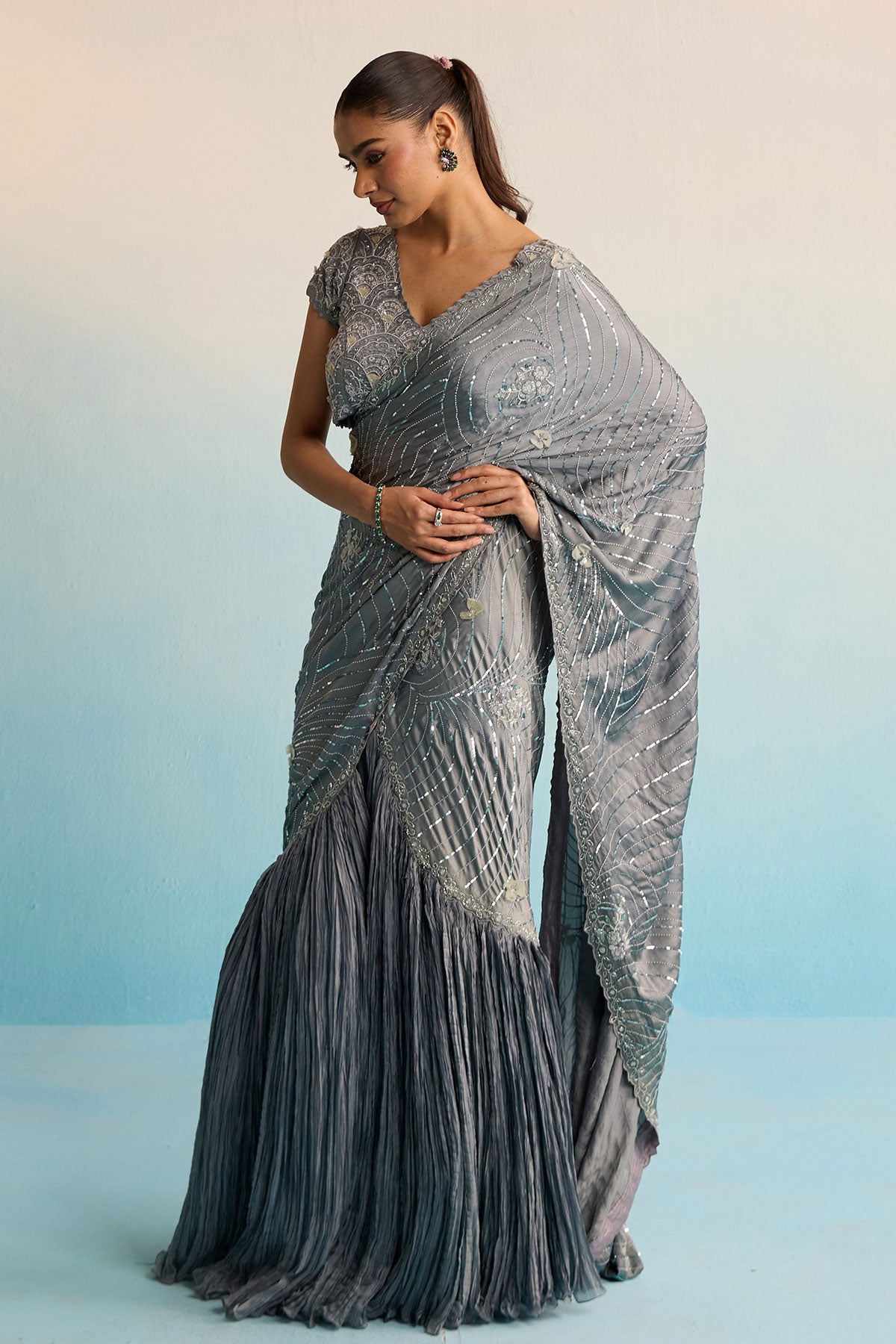 Leelah Draped Saree