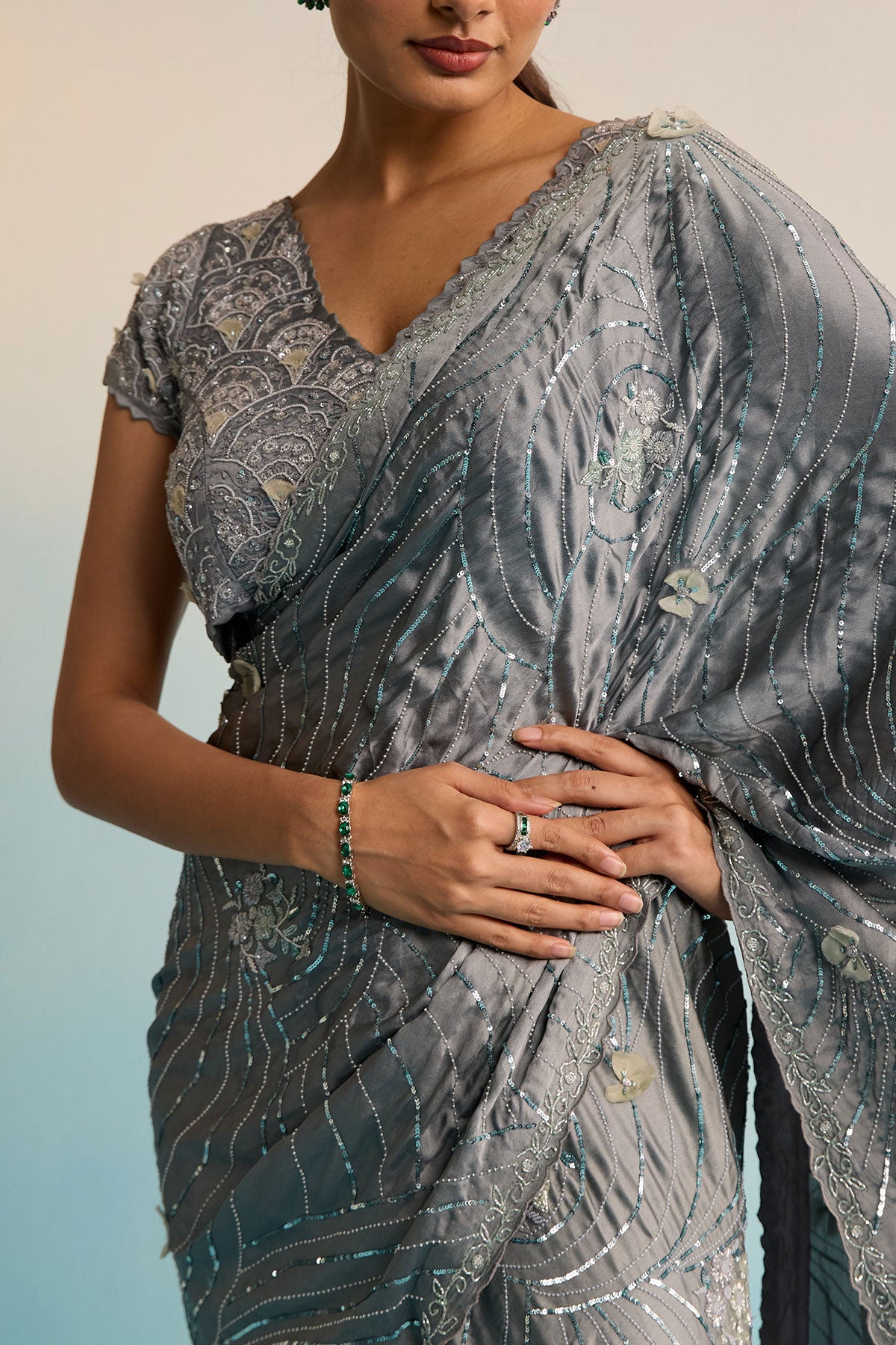 Leelah Draped Saree