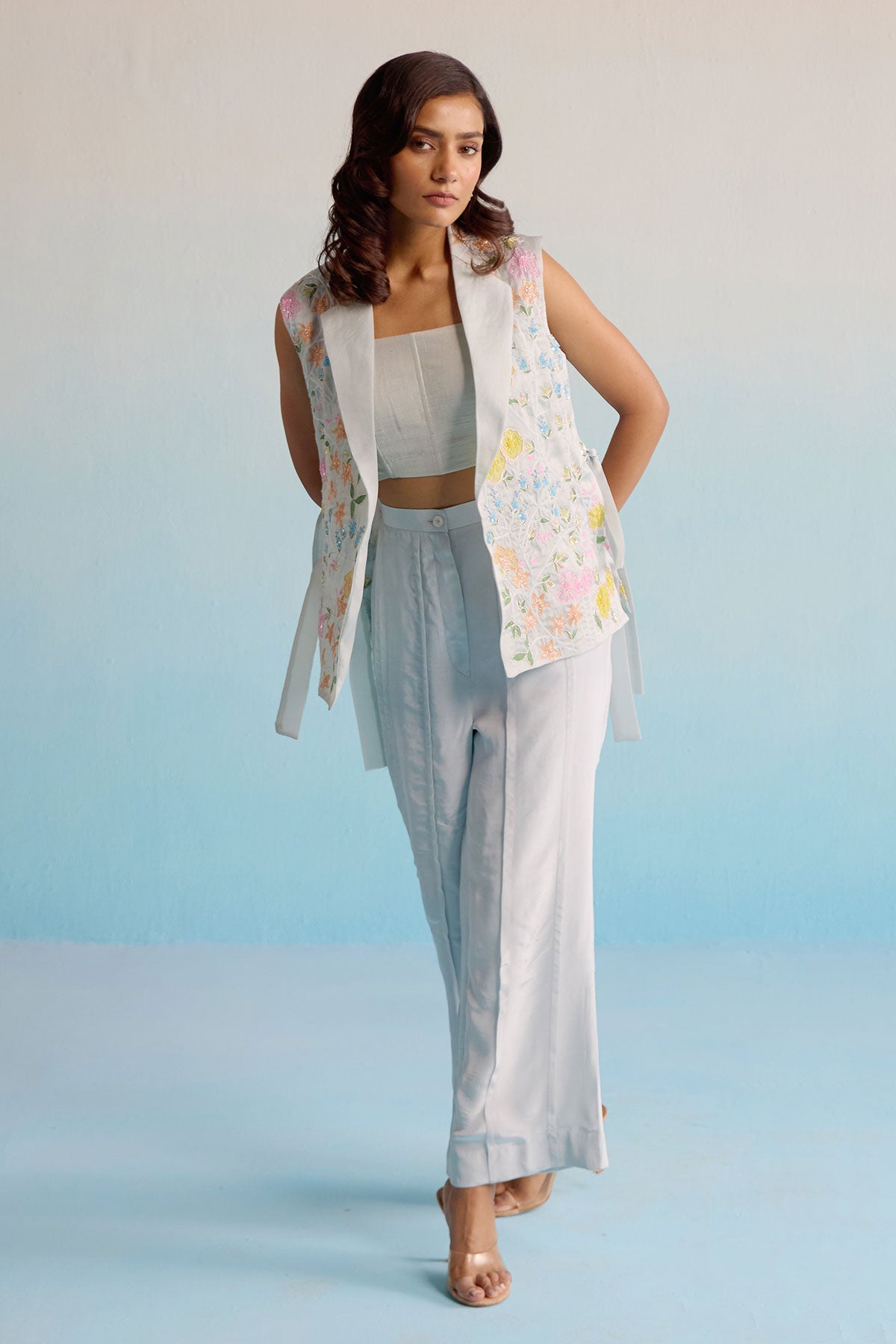 Lilou Organza Coord Set