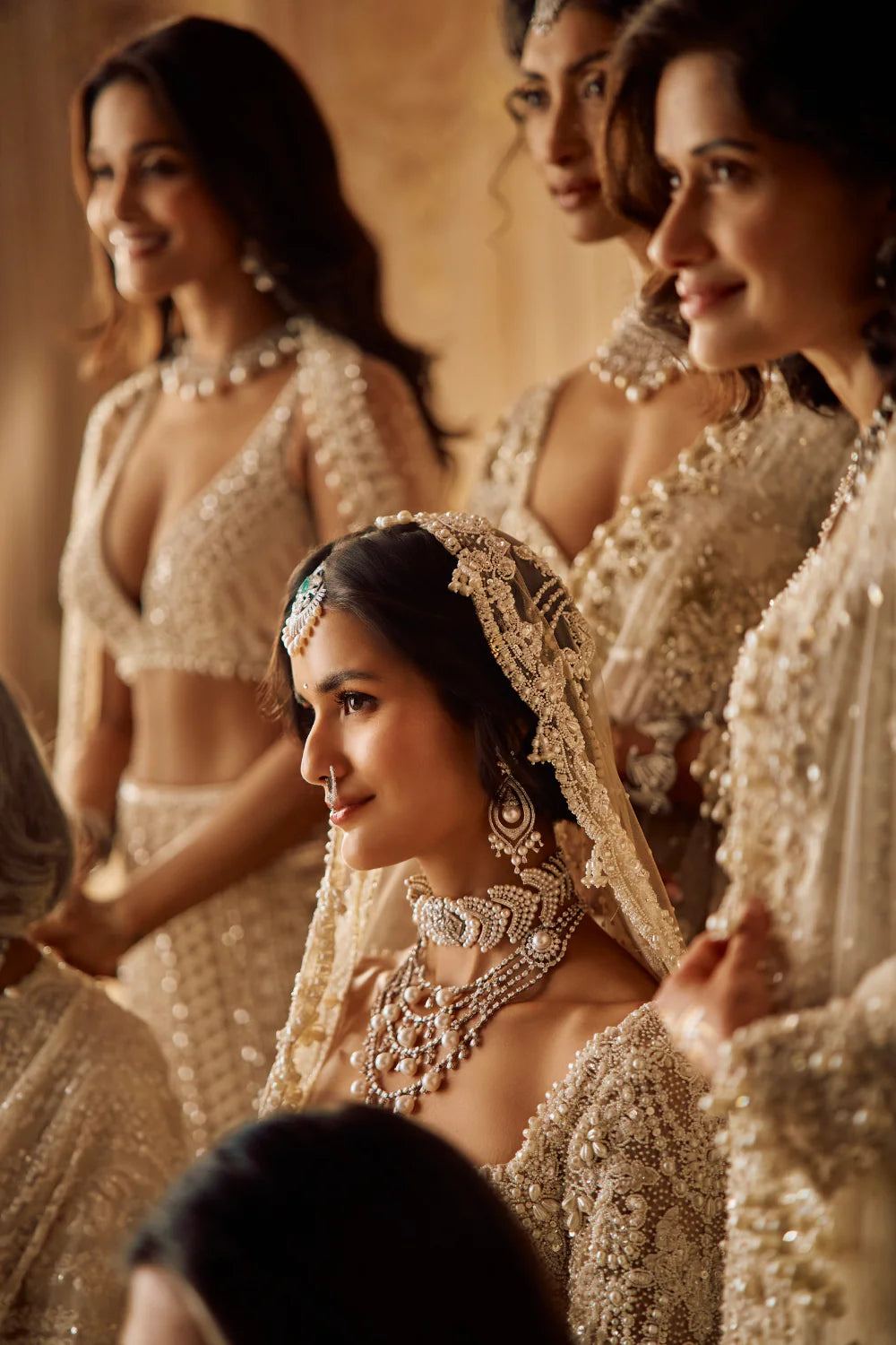 Nude Pearl Lehenga Set