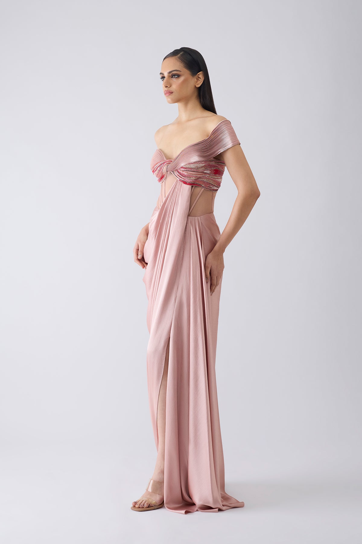 Metallic Metallic Gown