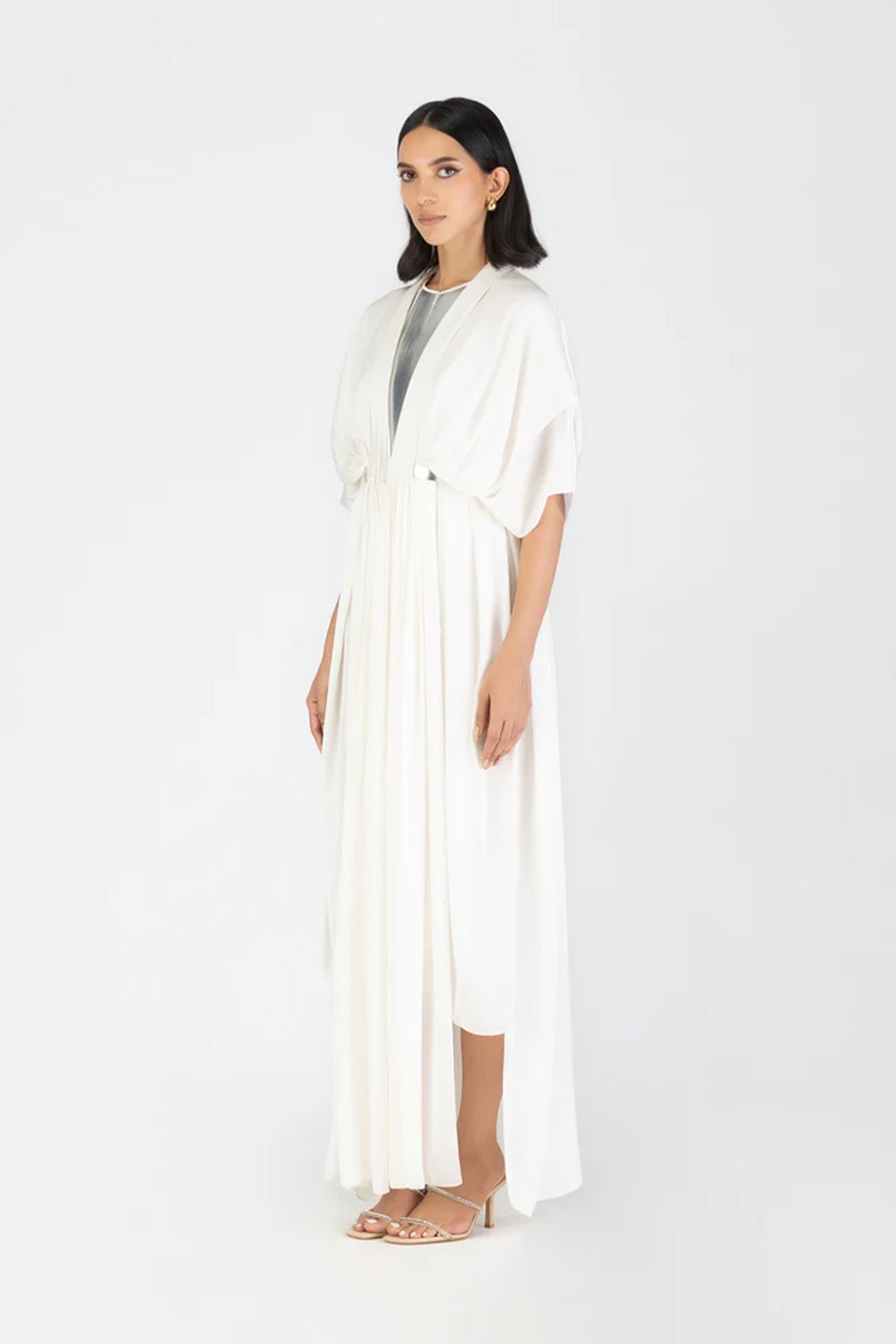 Pleated Layered Dress
