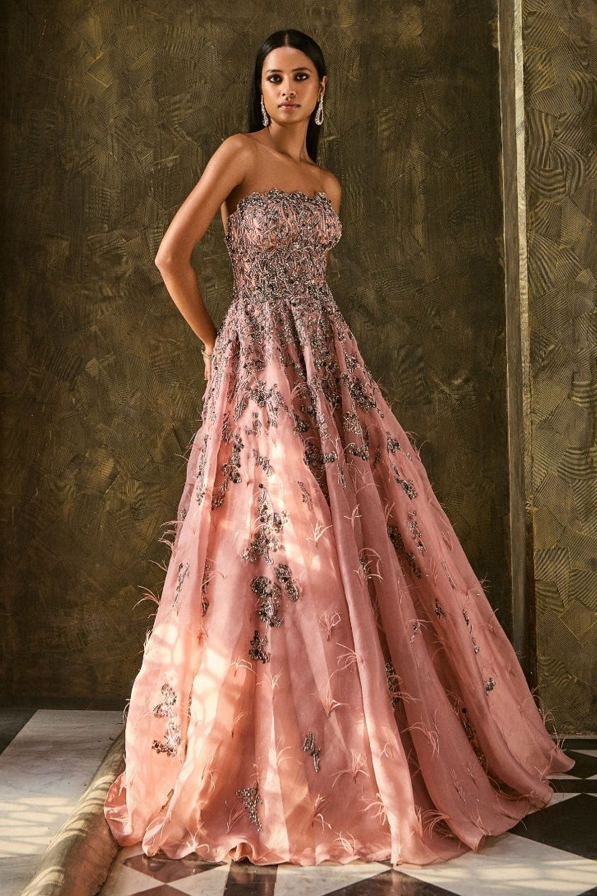 "Uzma" Cocktail gown
