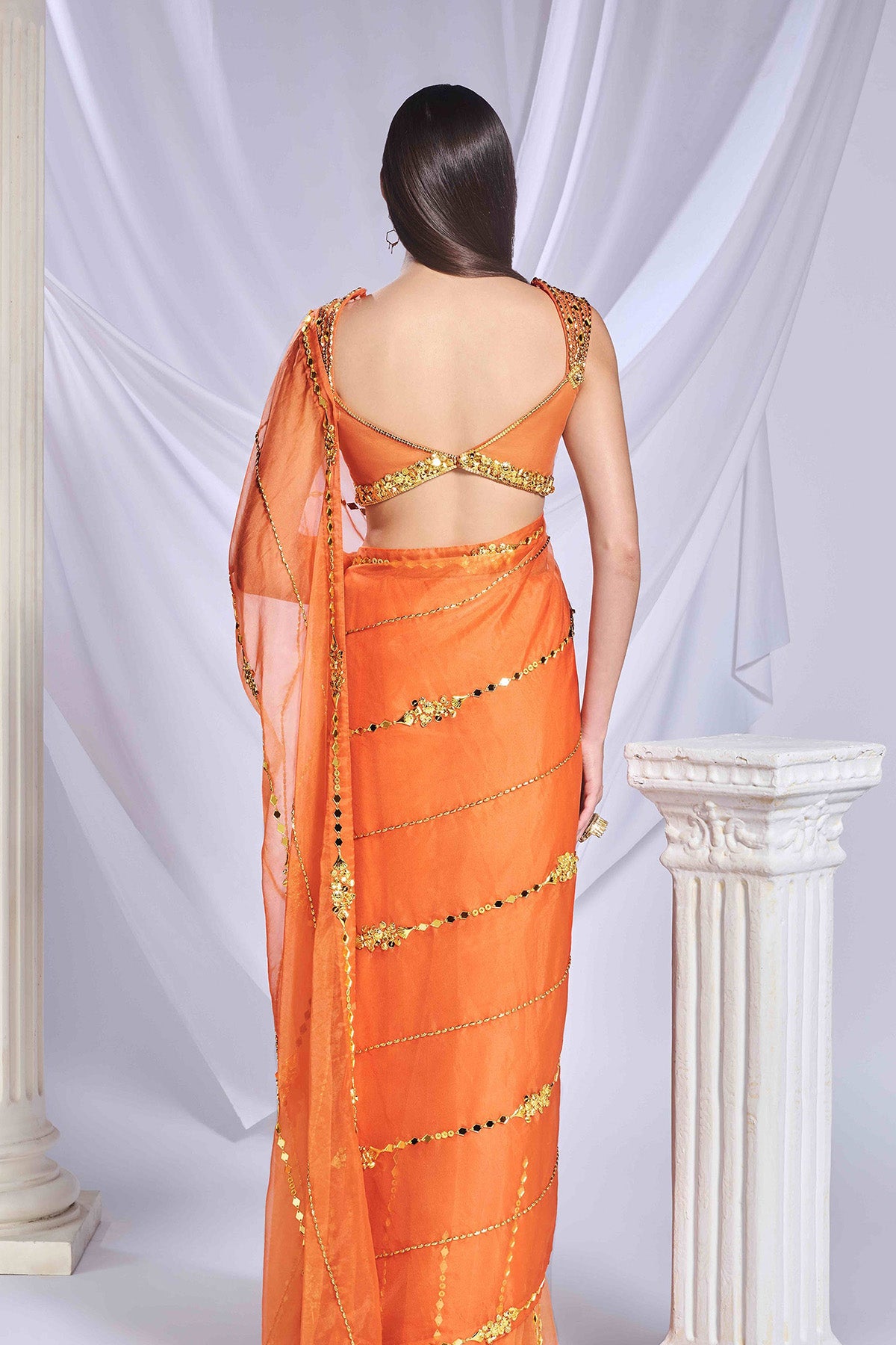 Sundown Soiree saree set