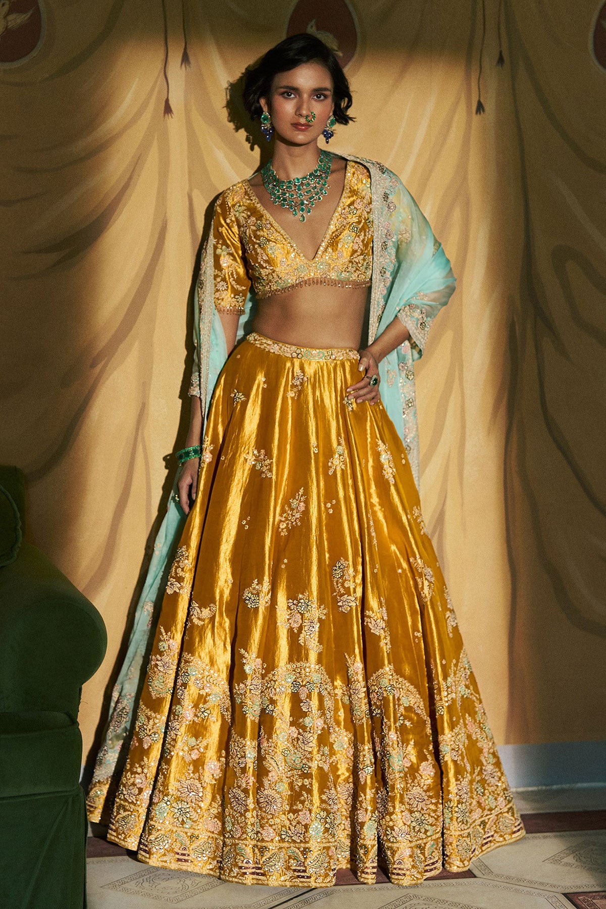 Timeless Gold Lehenga