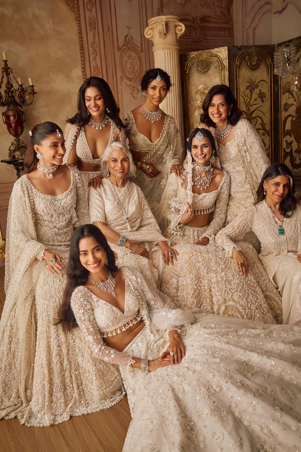 Nude Pearl Lehenga Set